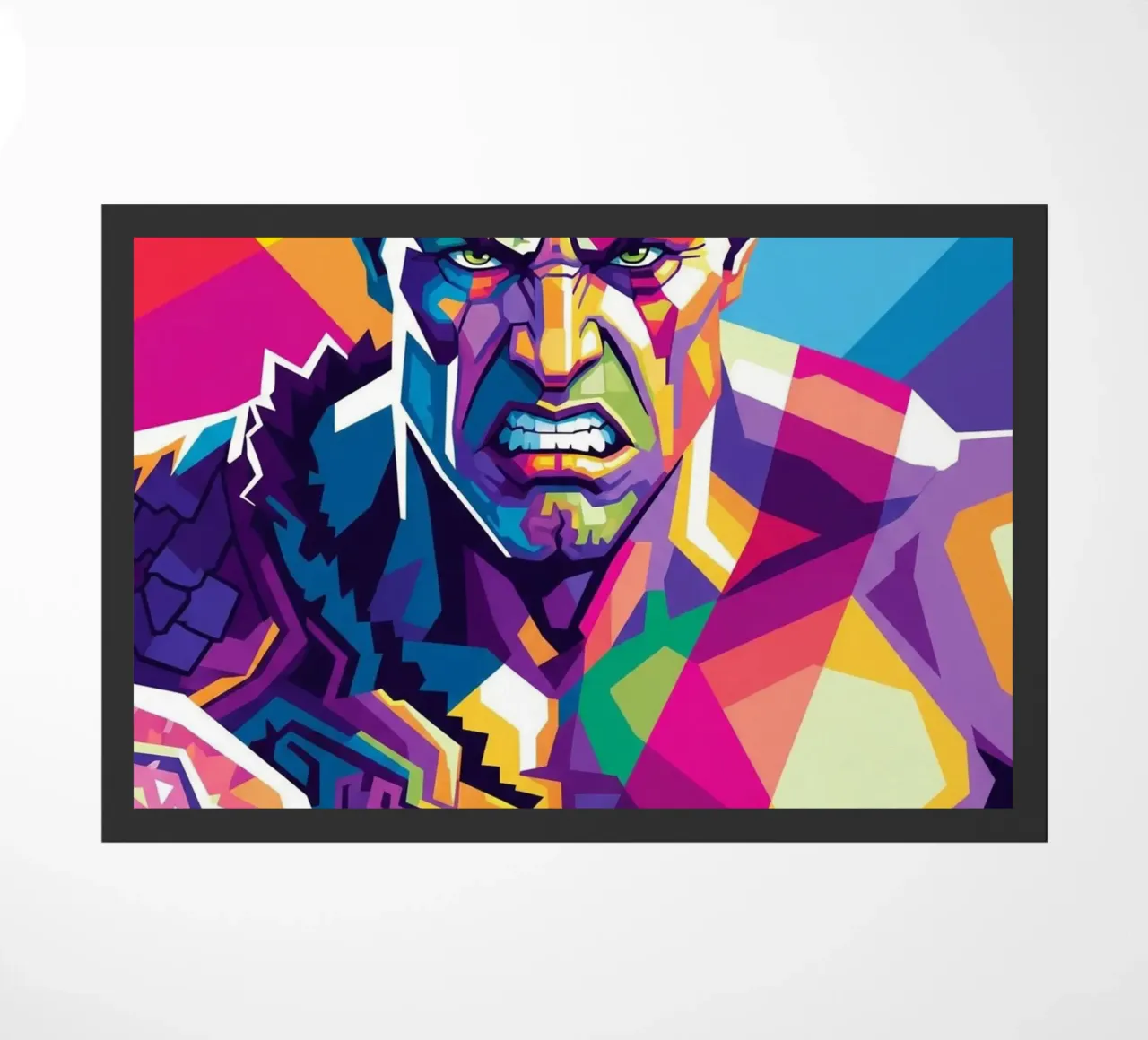 God Of War - Stile artistico WPAP (2) zerbino da Hantamrata
