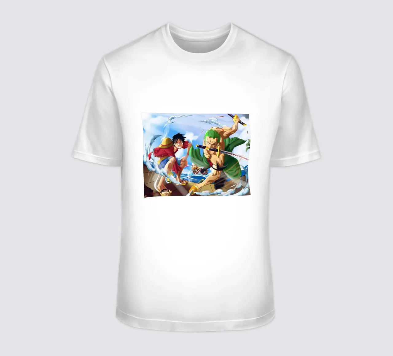 Monkey D Luffy and Zoro t-shirt da Musadad Shop