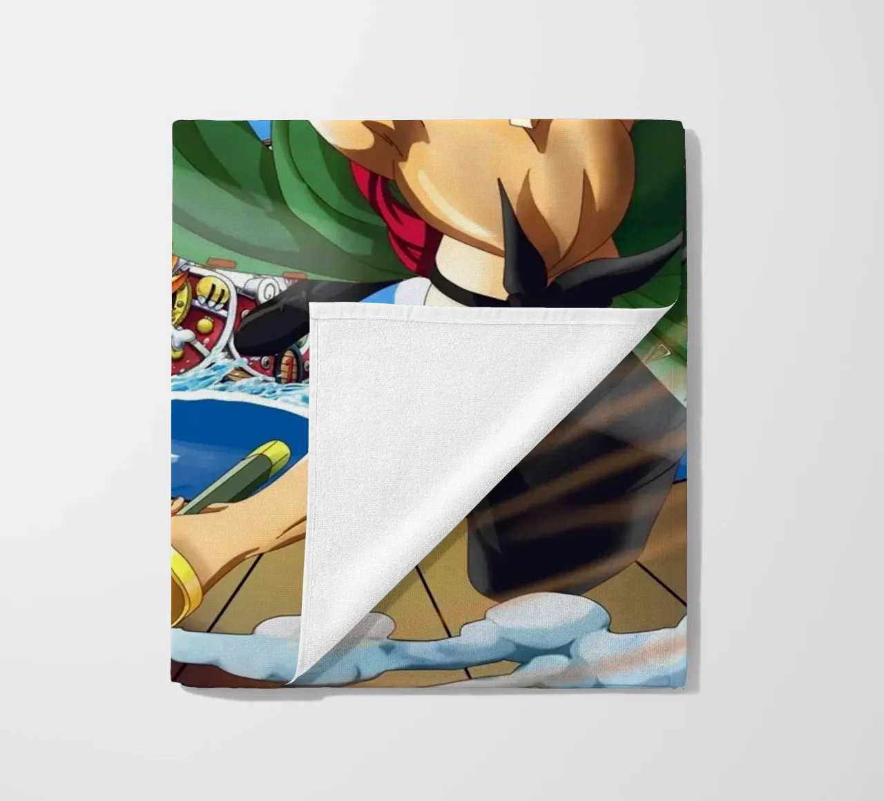 Monkey D Luffy and Zoro toalla de playa de Musadad Shop