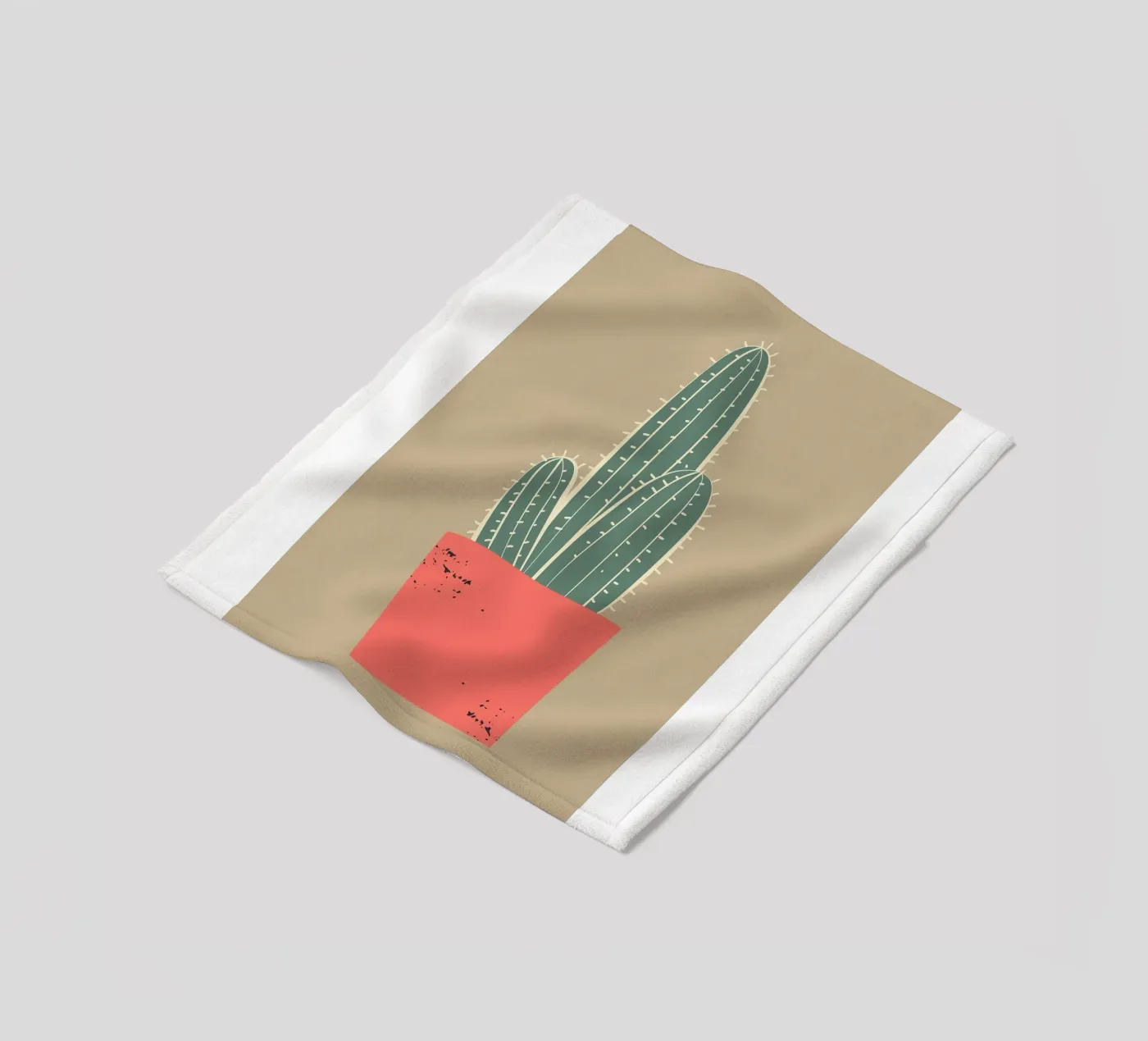 Cactus Abstract fleecedeken van Jose