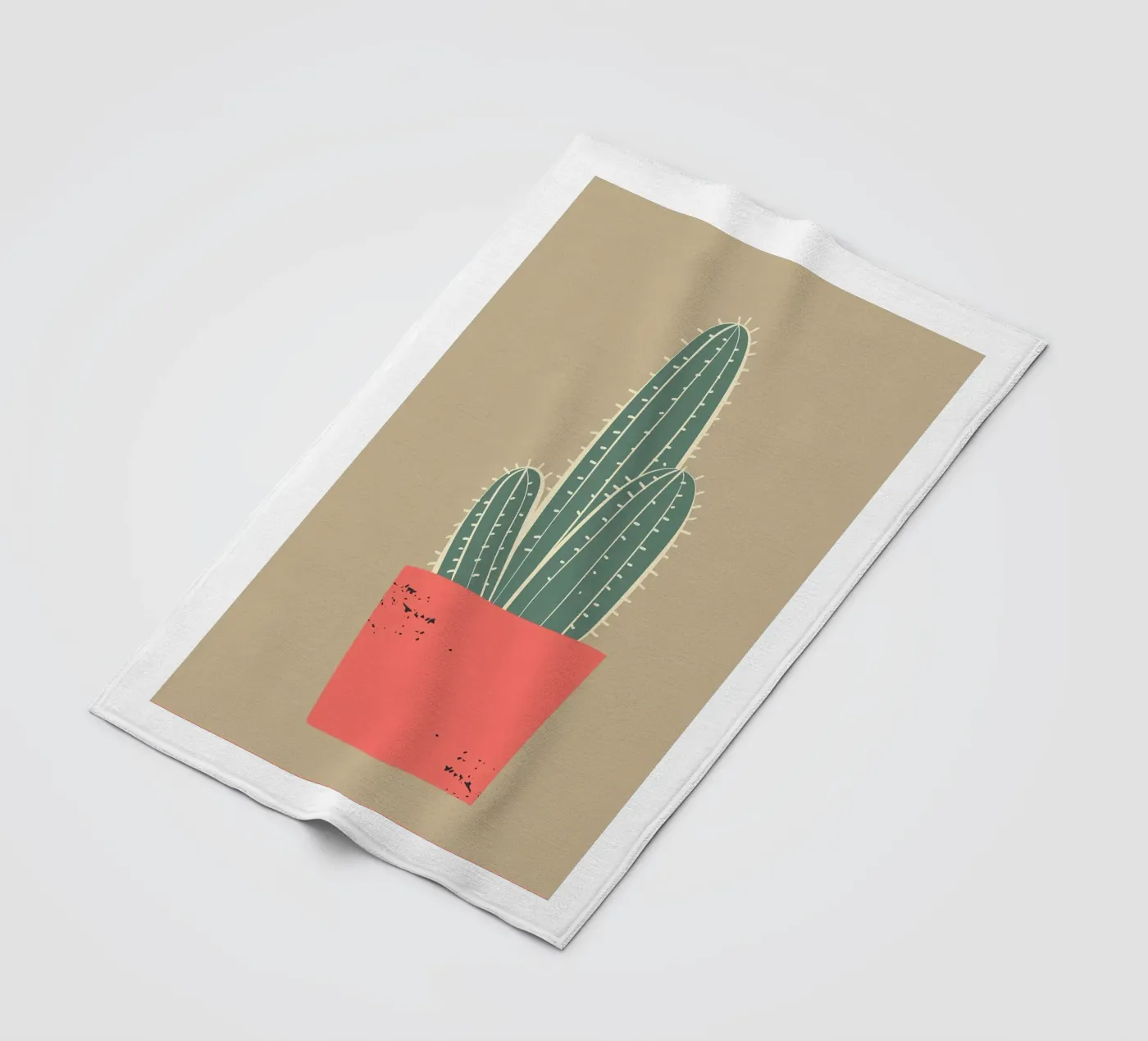 Cactus Abstract fleecedeken van Jose