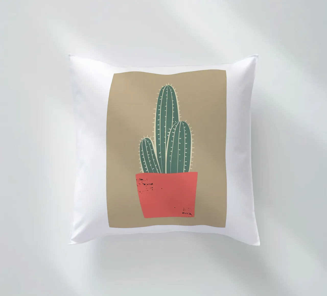 Cactus astratto cuscino da Jose