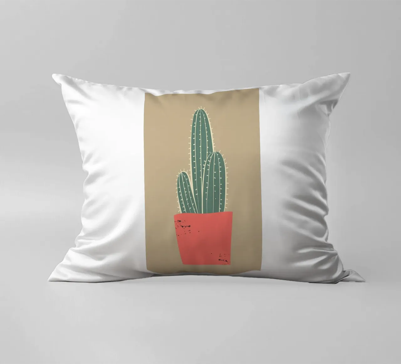 Cactus astratto cuscino da Jose