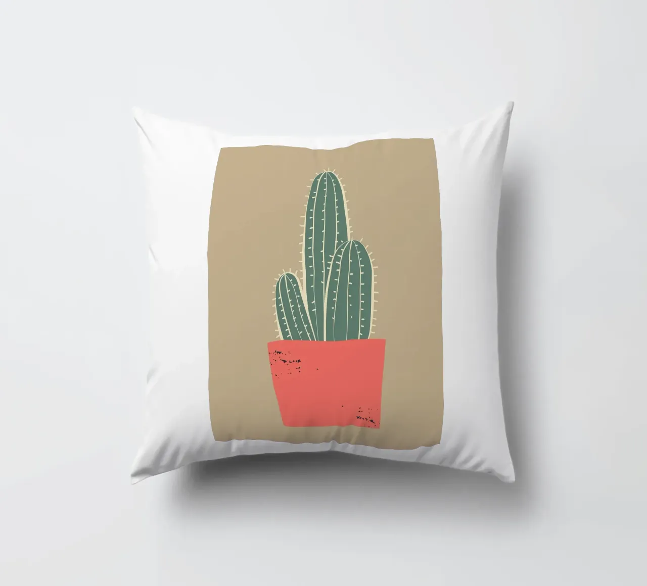 Cactus astratto cuscino da Jose