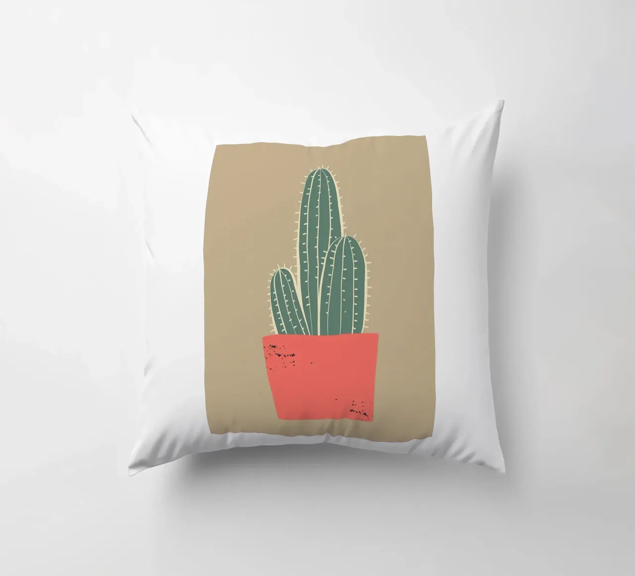 Cactus astratto cuscino da Jose
