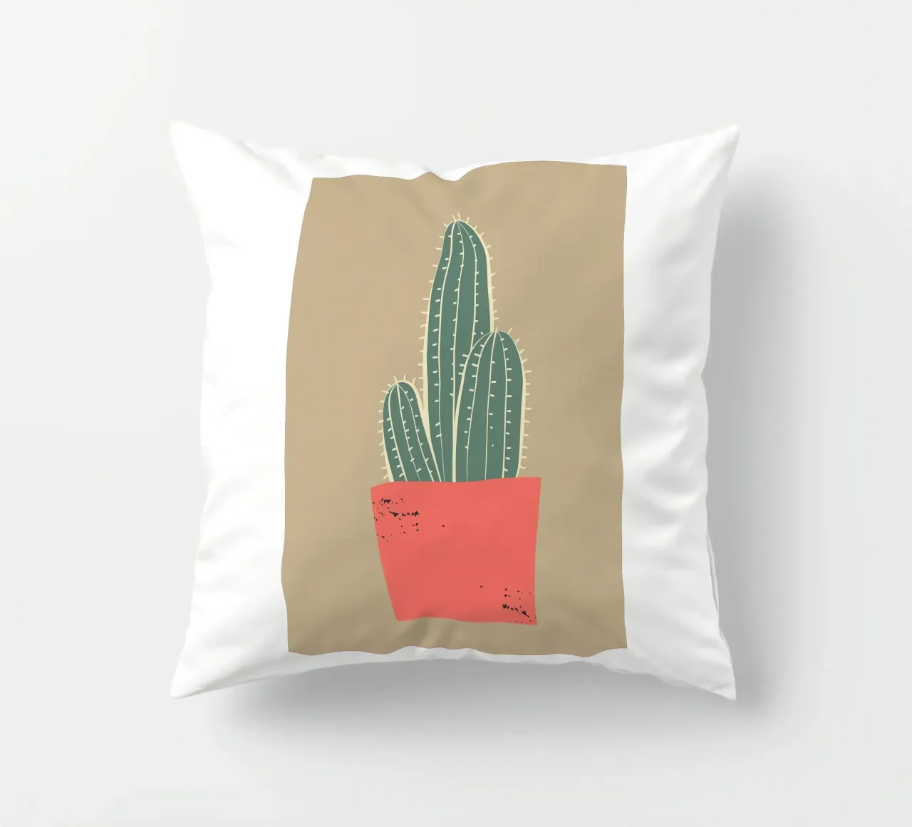 Cactus astratto cuscino da Jose