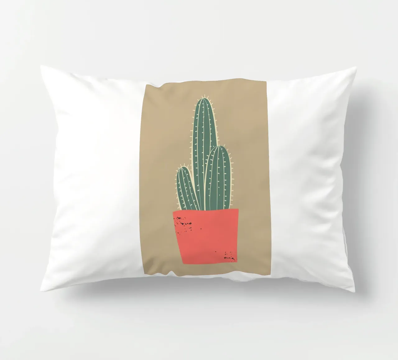 Cactus astratto cuscino da Jose
