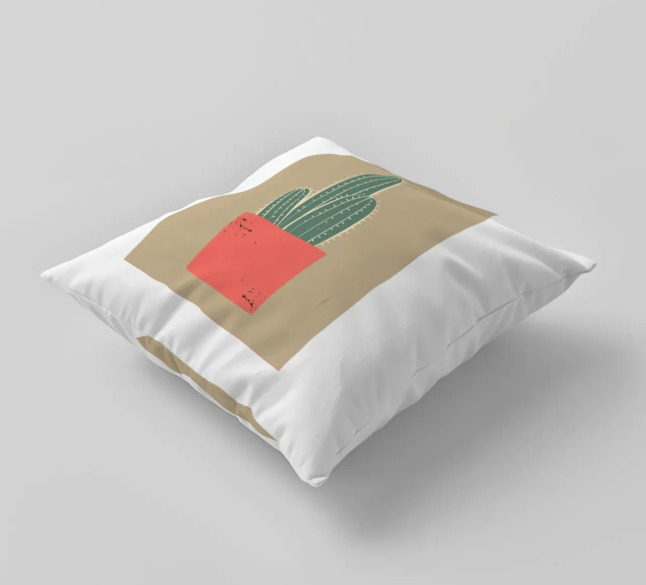 Cactus astratto cuscino da Jose
