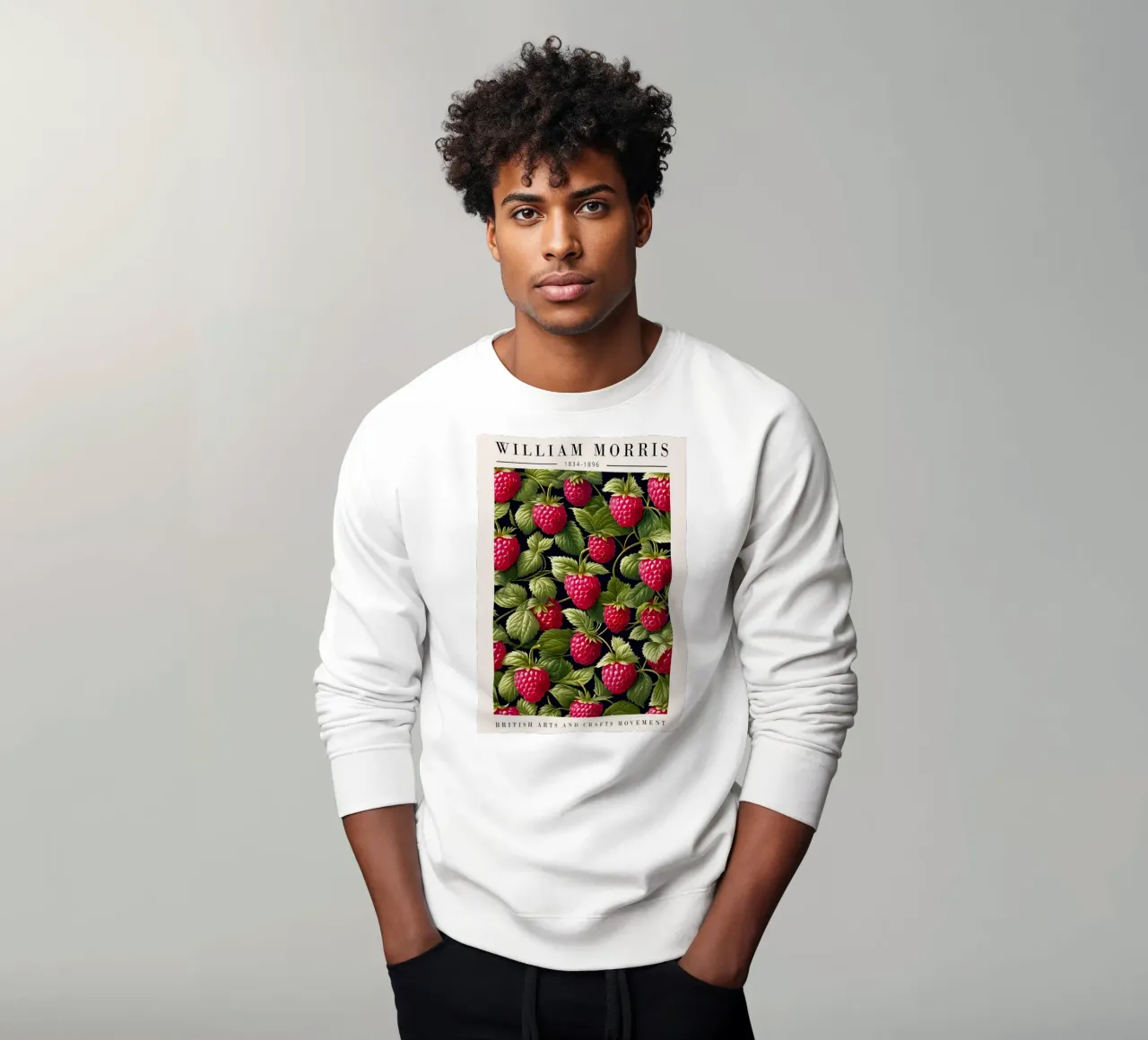 raspberry tree that bears lots of fruit sweatshirt by Ropech Shop