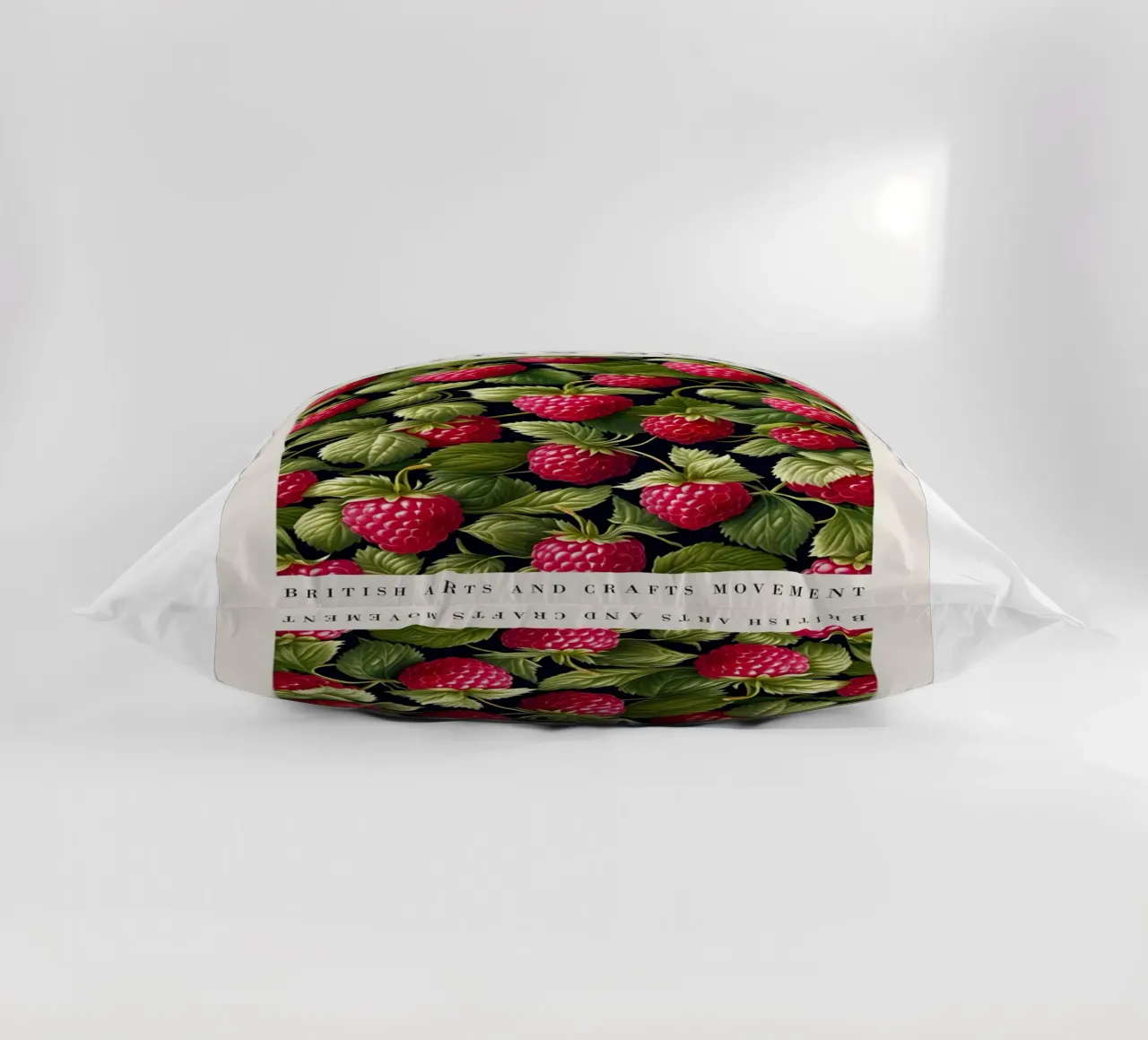 raspberry tree that bears lots of fruit decorative cushion by Ropech Shop
