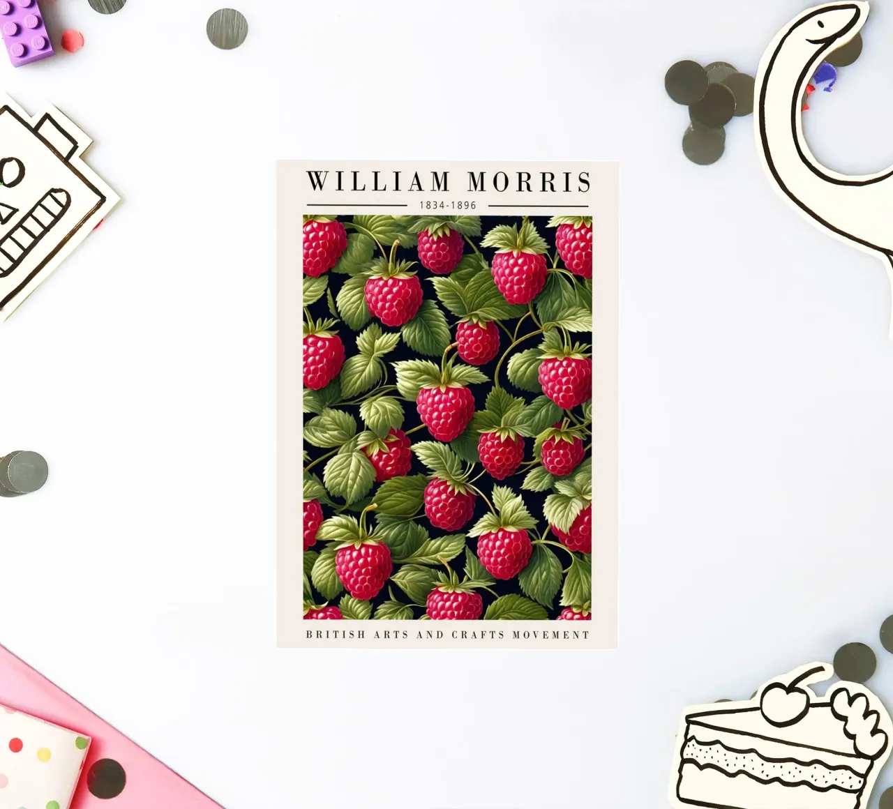 raspberry tree that bears lots of fruit sticker by Ropech Shop