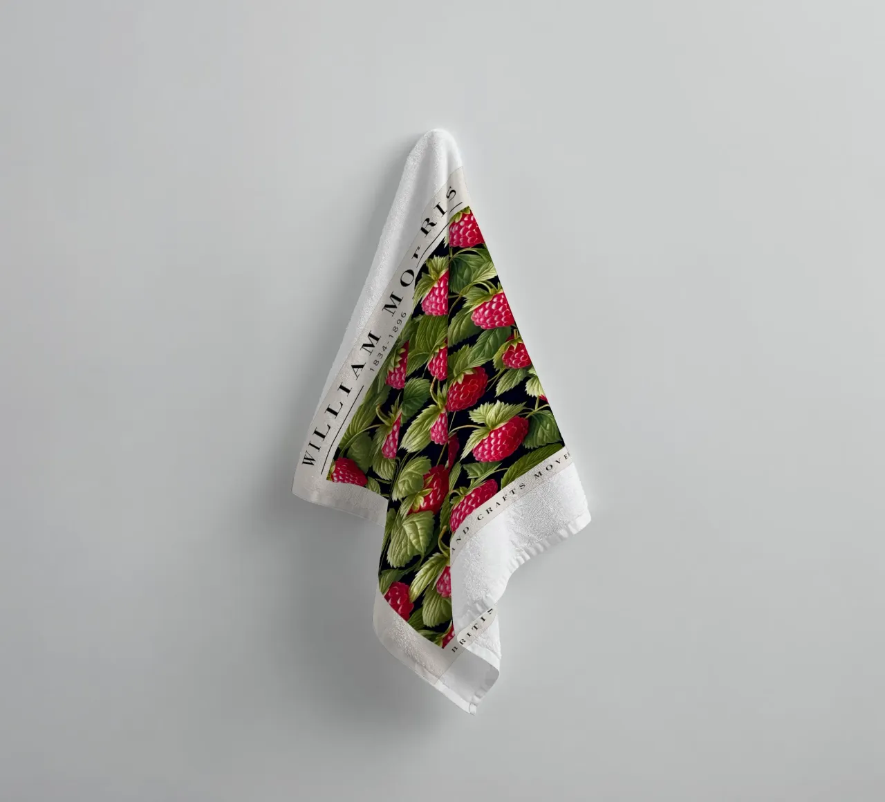 raspberry tree that bears lots of fruit towel by Ropech Shop