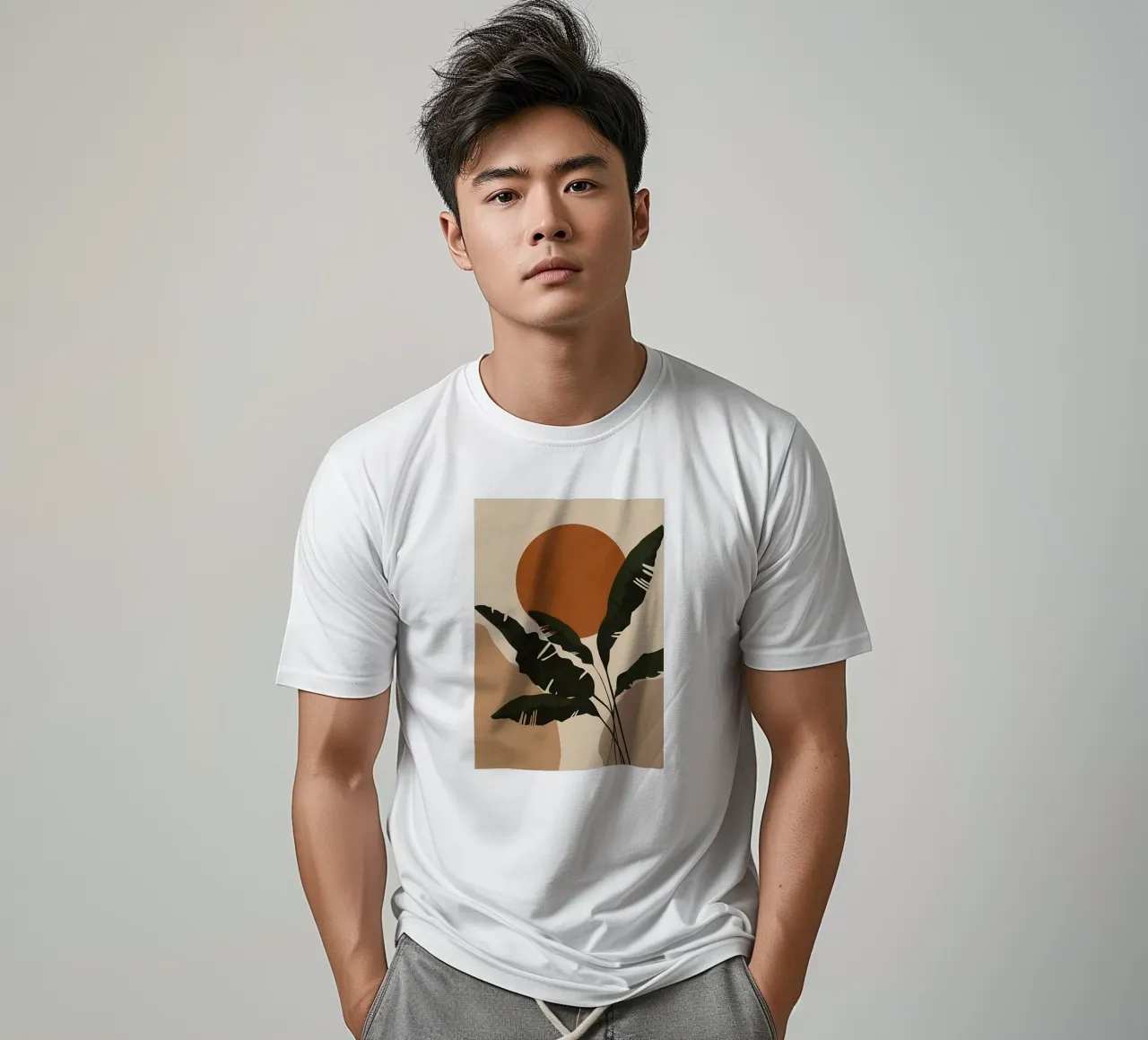 Impianto astratto t-shirt da Jose