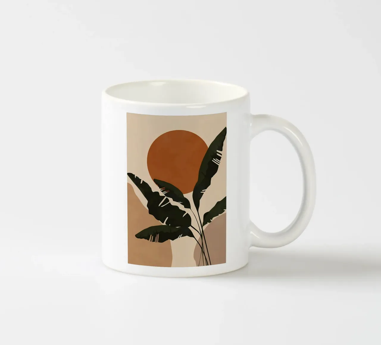 Impianto astratto tazza in ceramica da Jose