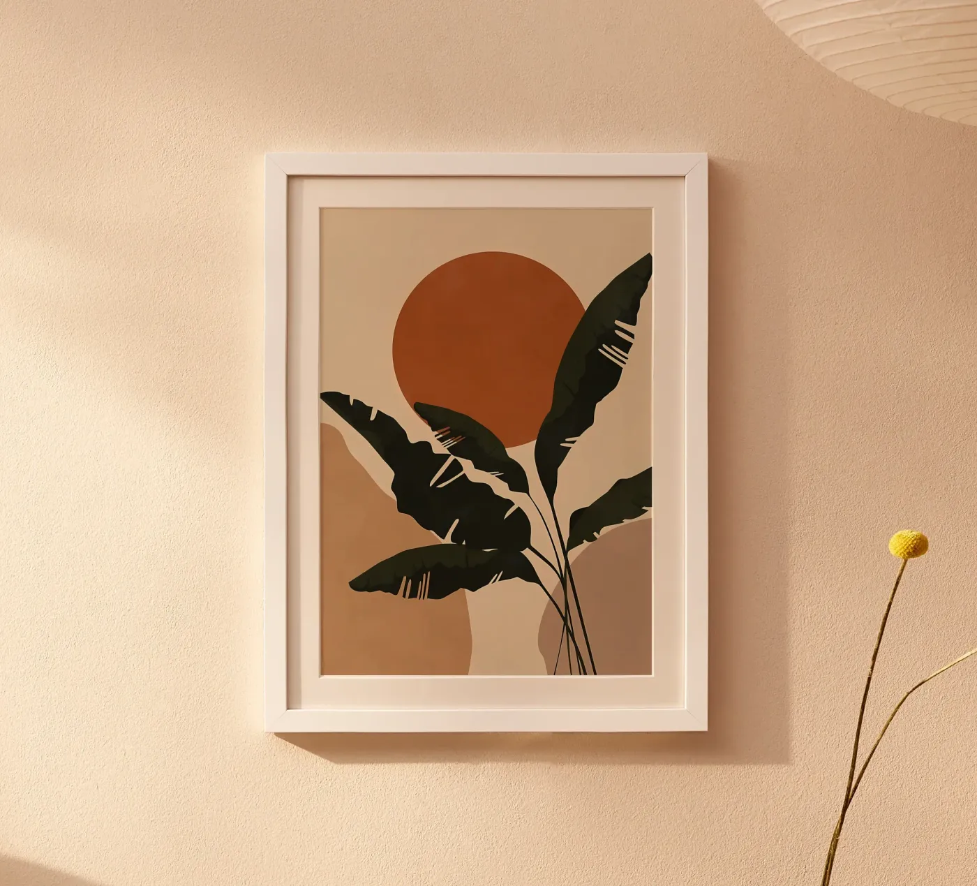 Abstract Plant poster by Jose