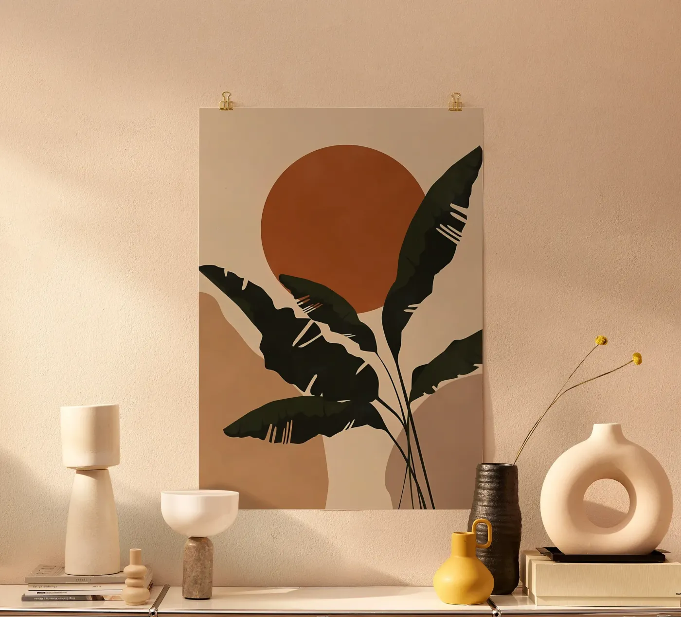 Abstract Plant poster by Jose