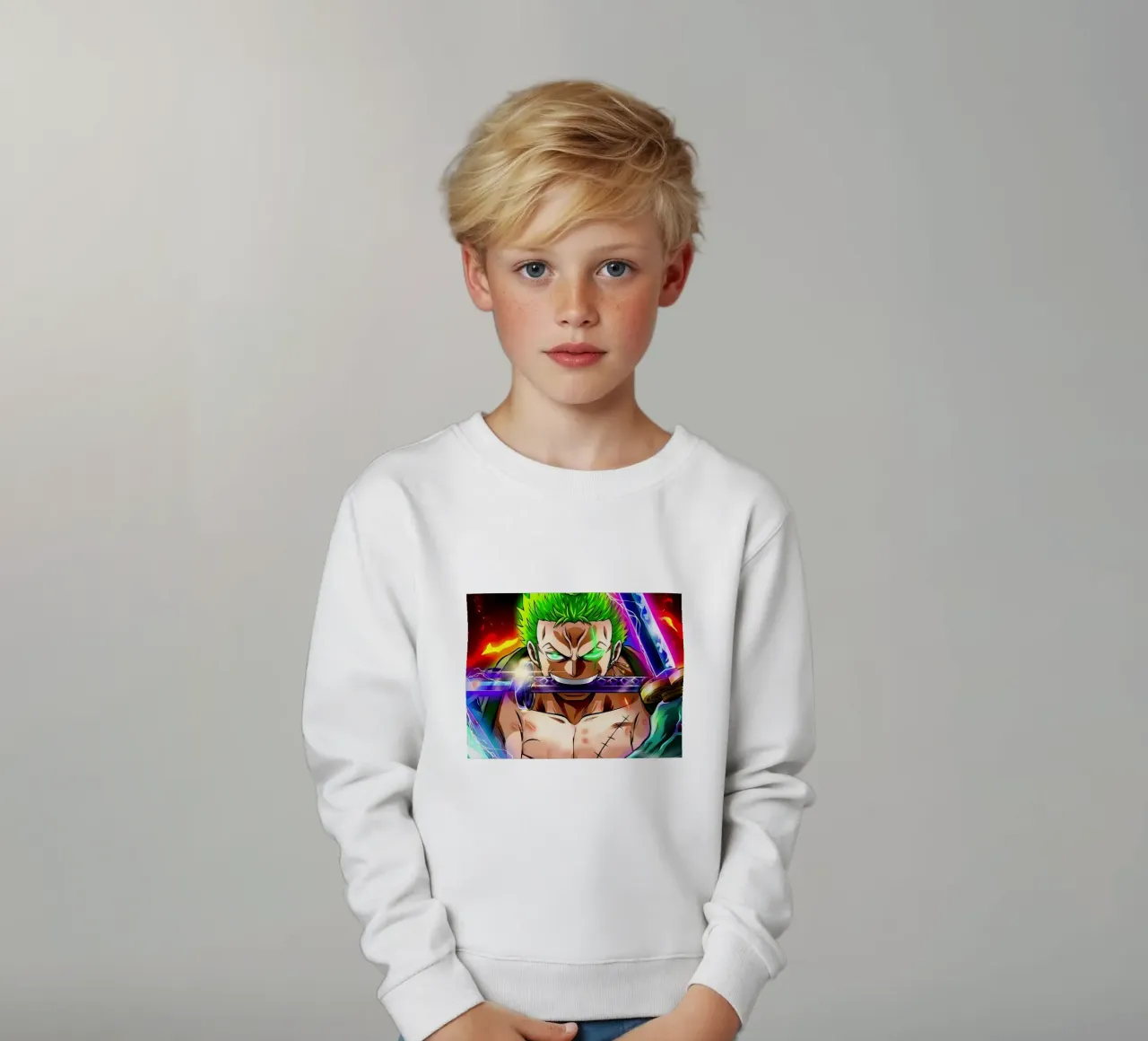 Roronoa Zoro felpa bambino da Musadad Shop
