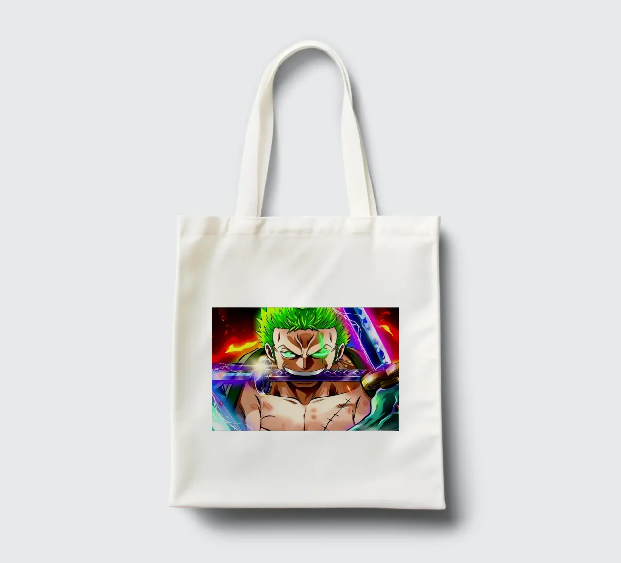 Roronoa Zoro borsa in juta da Musadad Shop