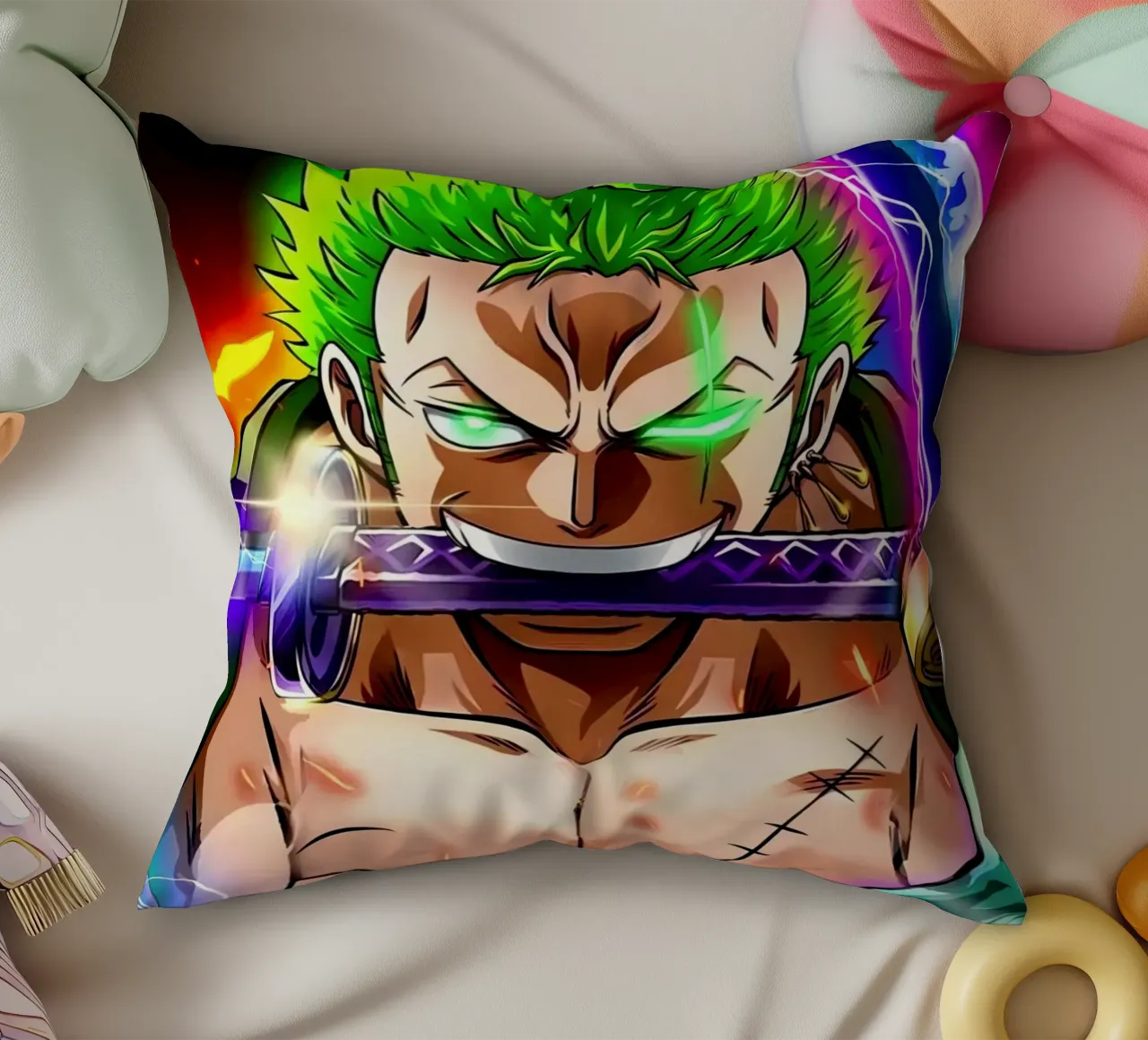 Roronoa Zoro cuscino da Musadad Shop