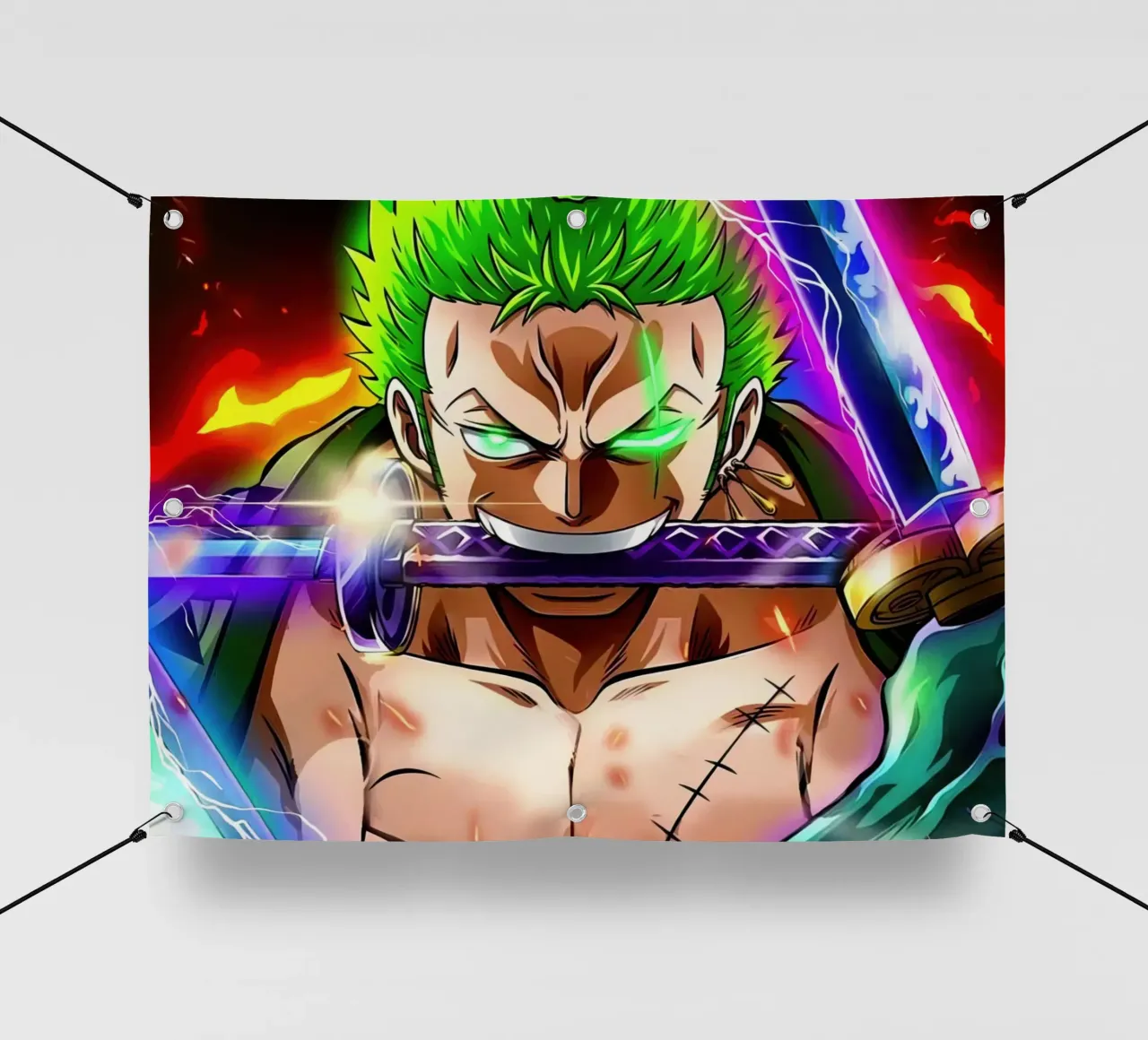 Roronoa Zoro telo in pvc da Musadad Shop
