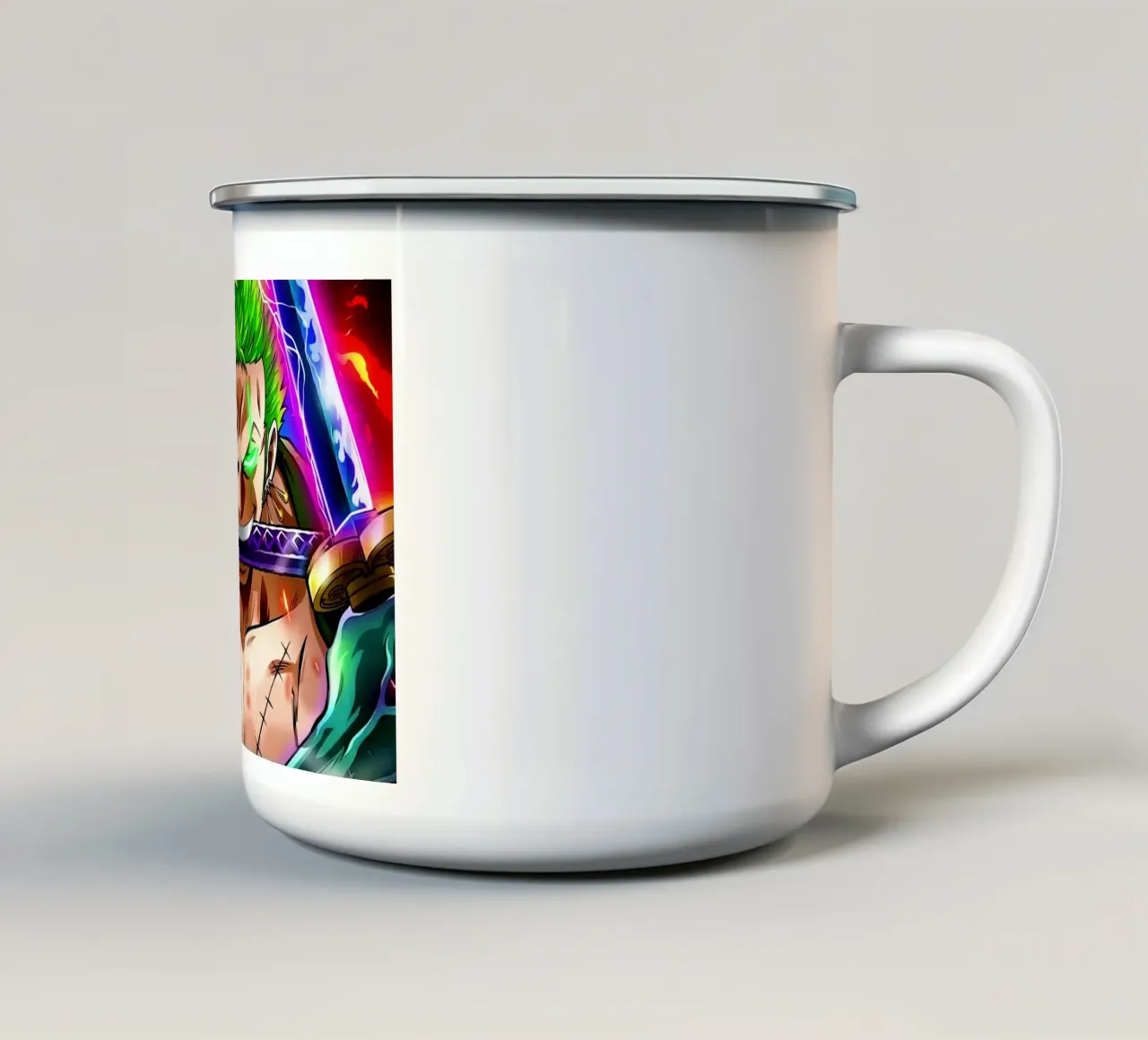 Roronoa Zoro emaille mok van Musadad Shop
