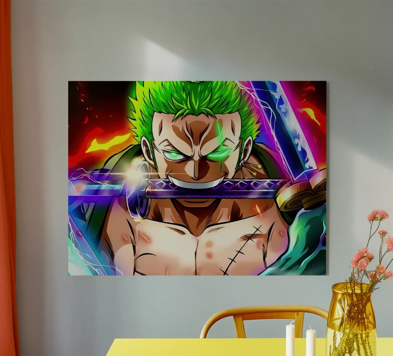 Roronoa Zoro metacrilato de Musadad Shop