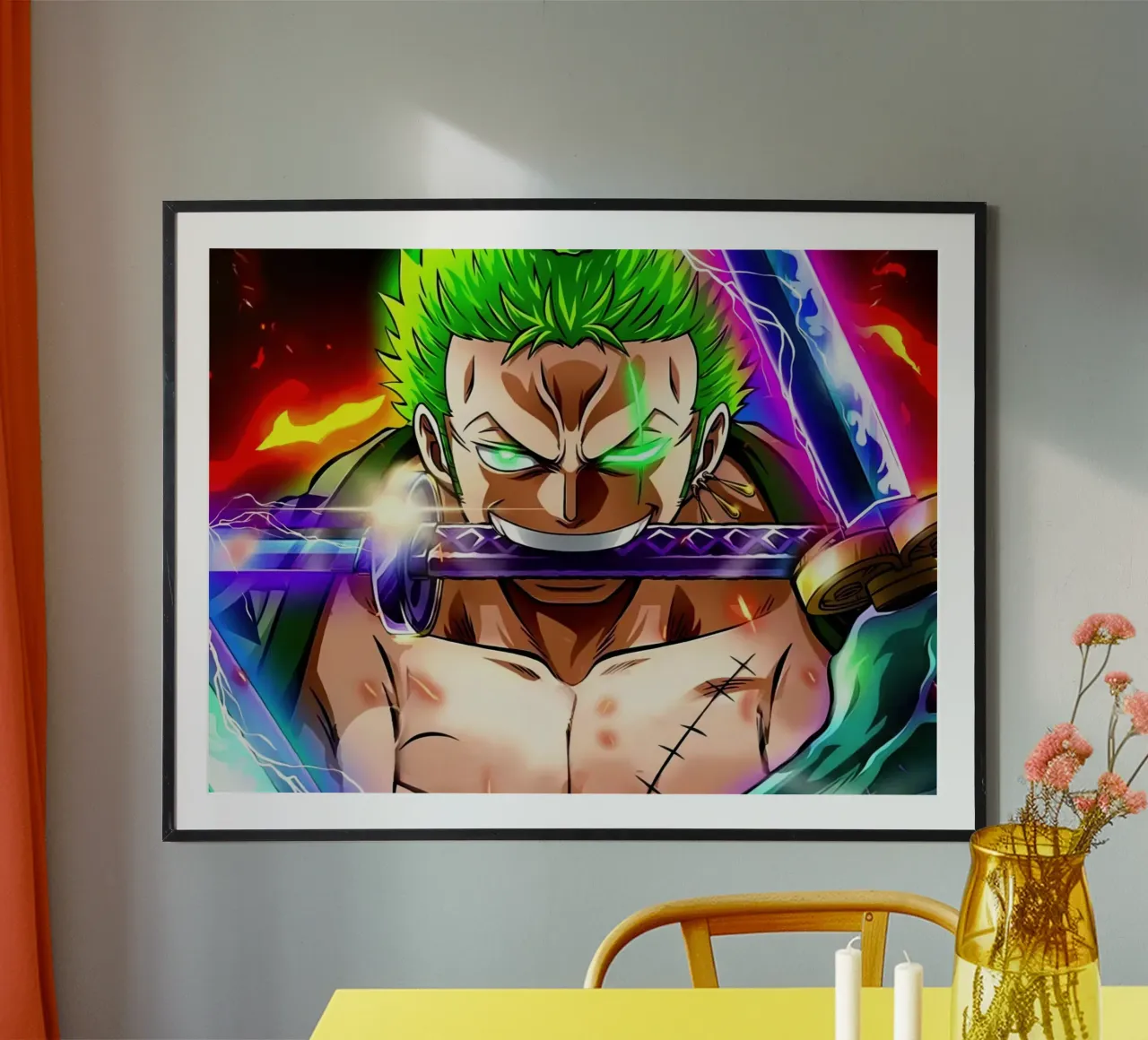 Roronoa Zoro Hahnemühle von Musadad Shop