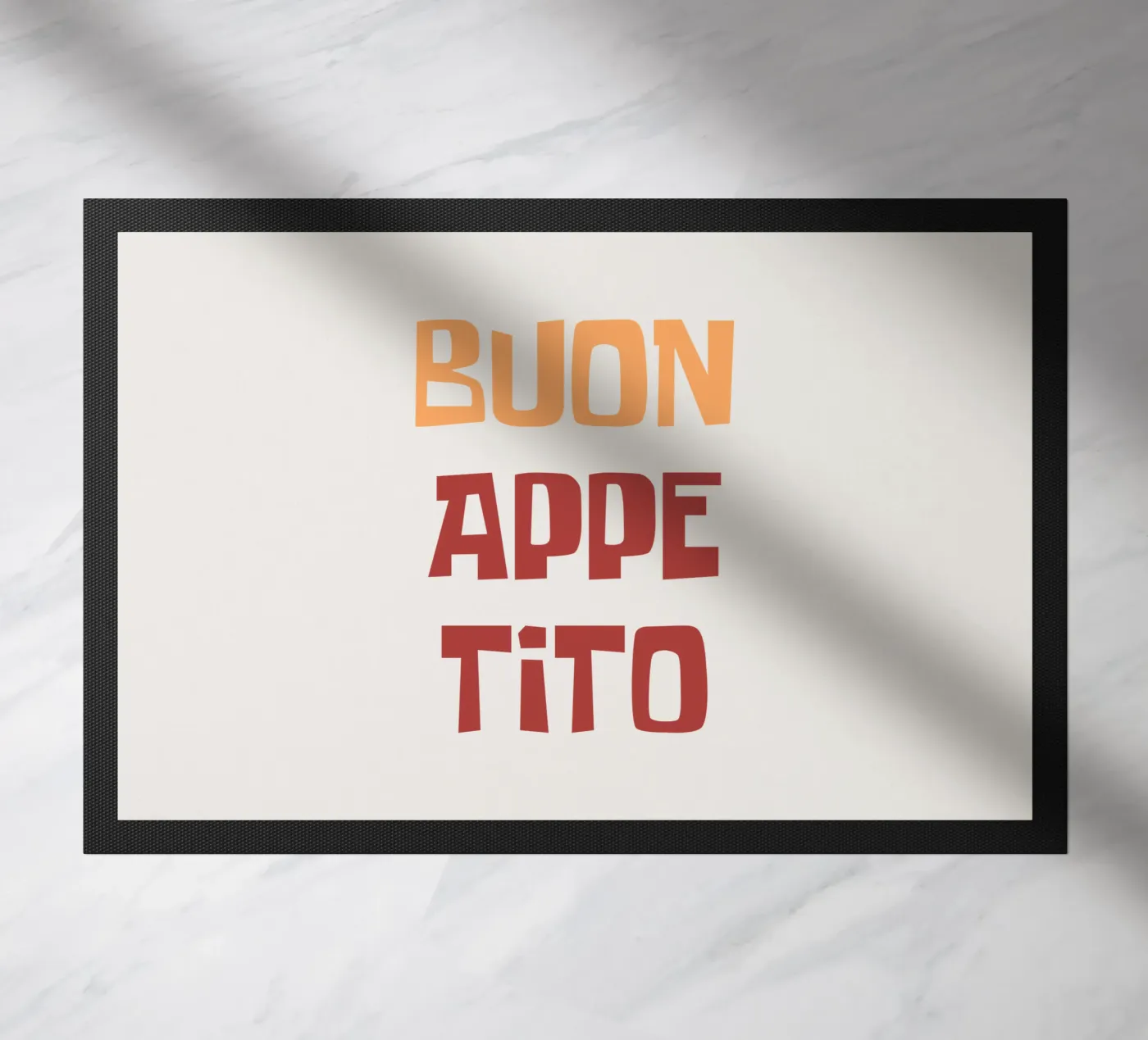 Buon Appetito zerbino da Vintagrafica