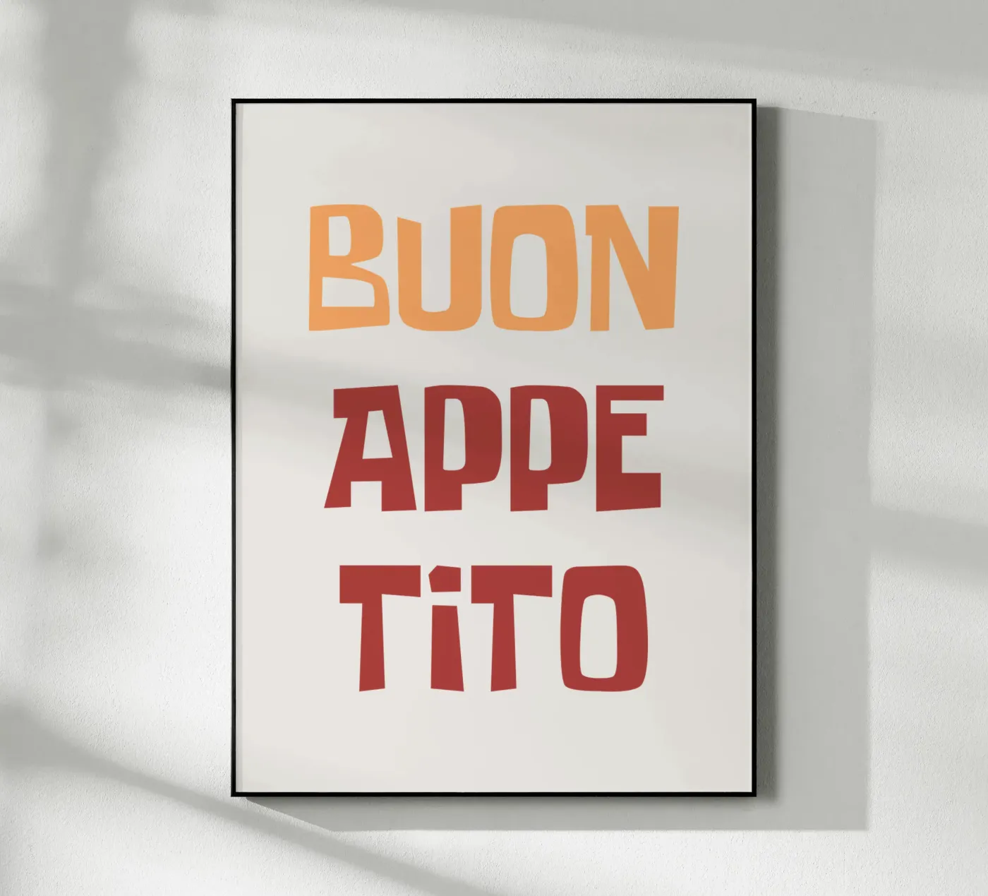 Enjoy your meal plexiglass da Vintagrafica