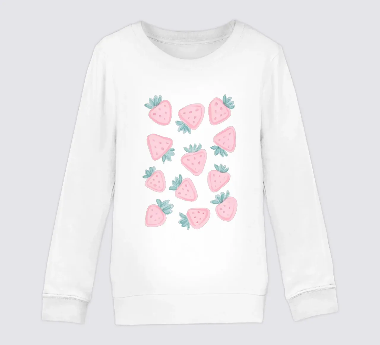 Fragole dolci felpa bambino da cafelab