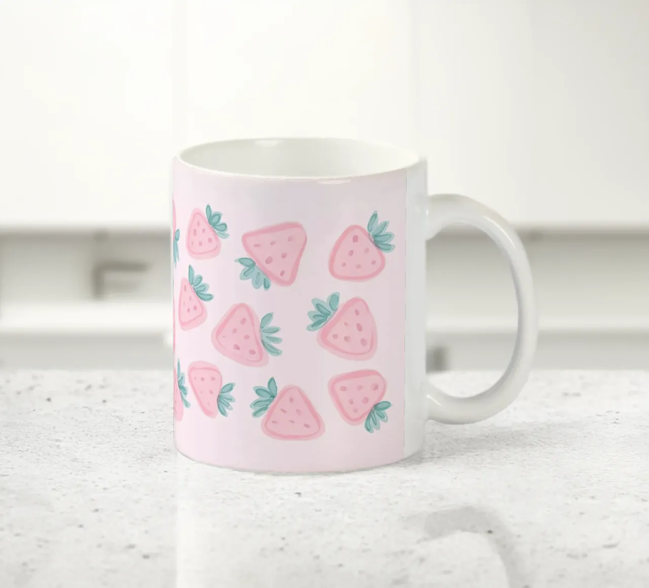 Fragole dolci tazza in ceramica da cafelab