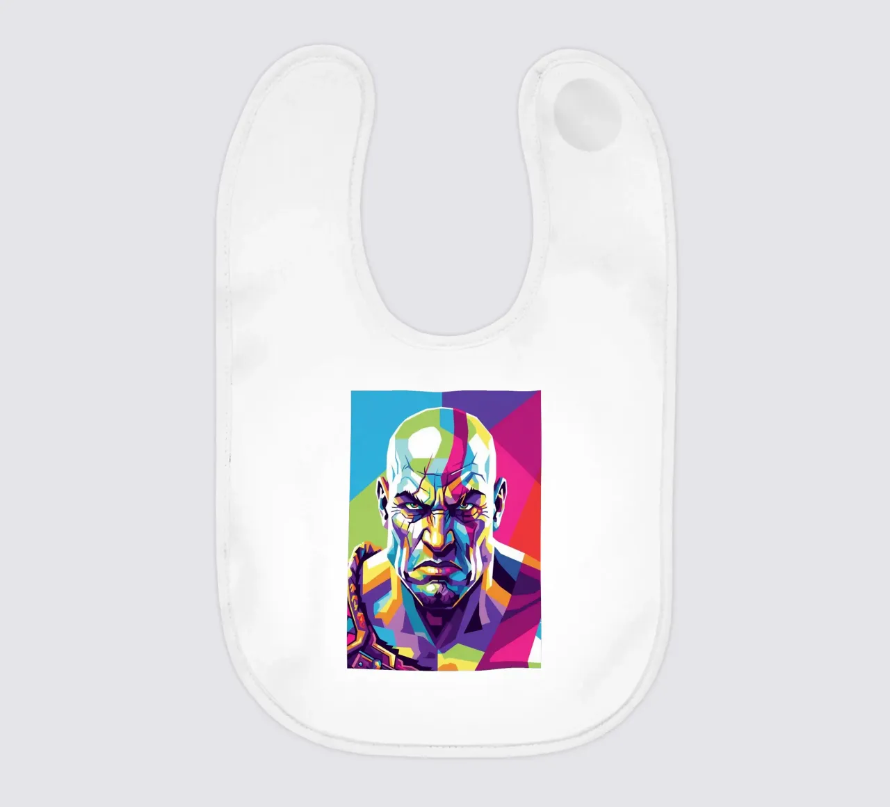 God Of War - Stile artistico WPAP (4) bavaglino da Hantamrata