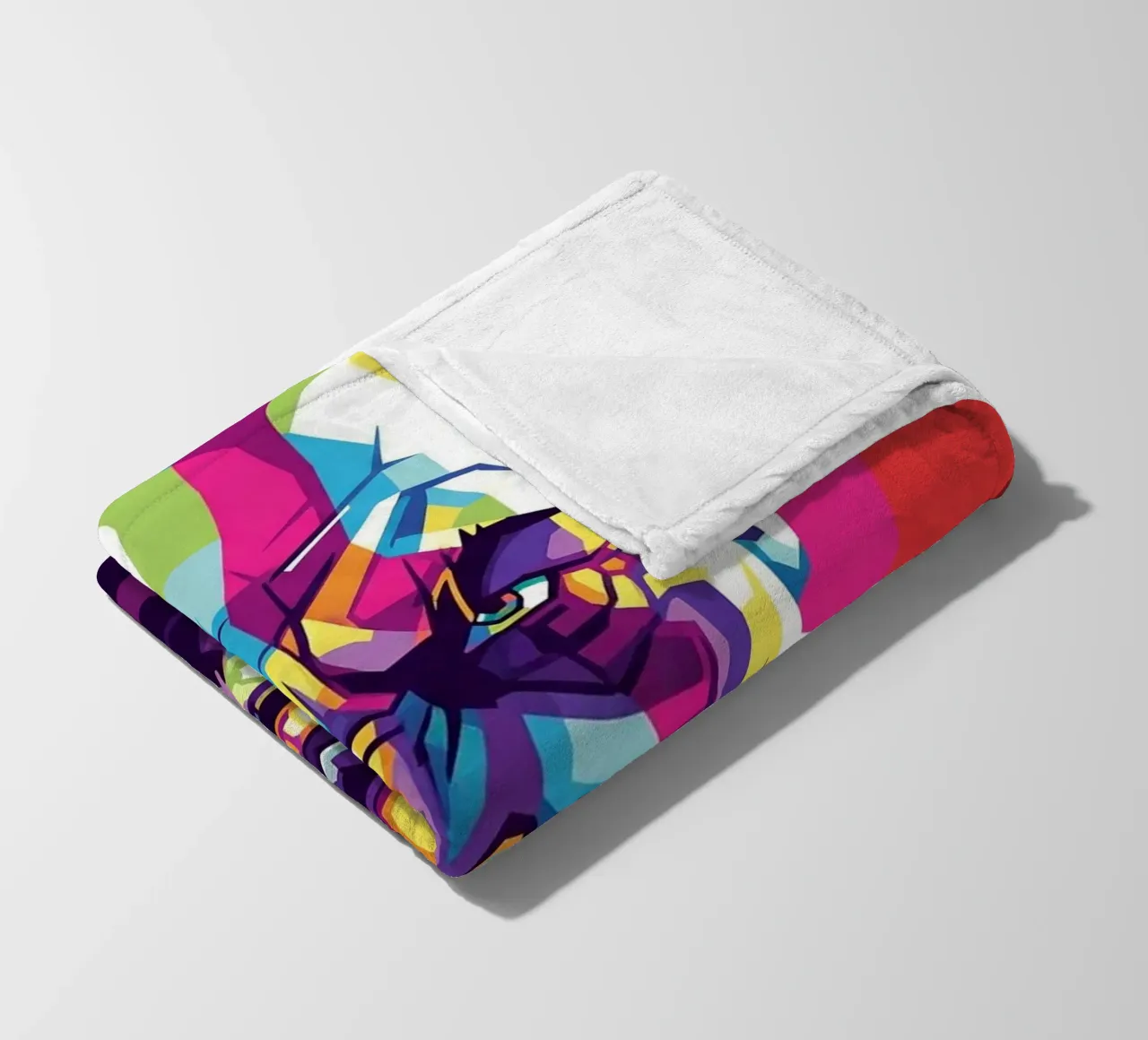 God Of War - Stile artistico WPAP (4) coperta in pile da Hantamrata