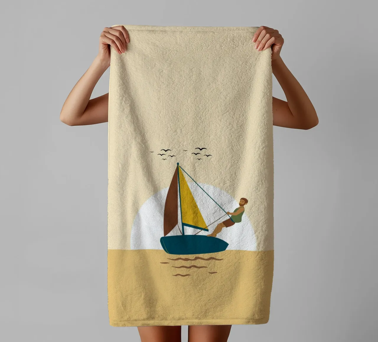boating recreation adventure asciugamano da bagno da Histrol