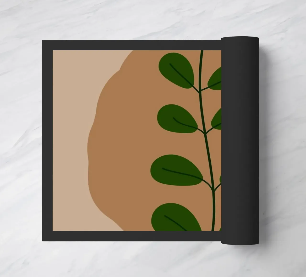 minimalist isolated leaf zerbino da Histrol
