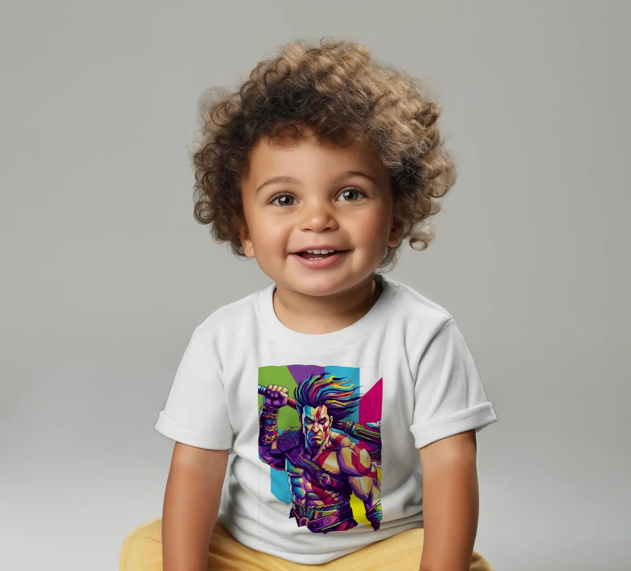 God Of War - WPAP art style (9) baby t-shirt by Hantamrata