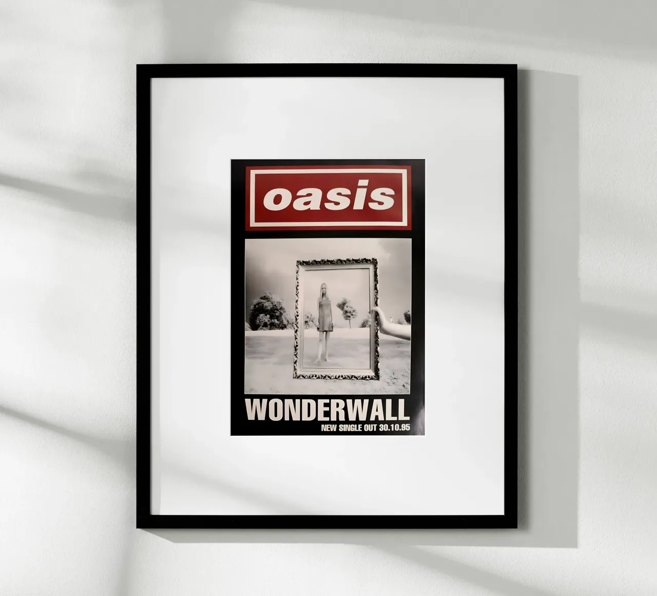 Wonderwall degli Oasis arte poster da domherrick1