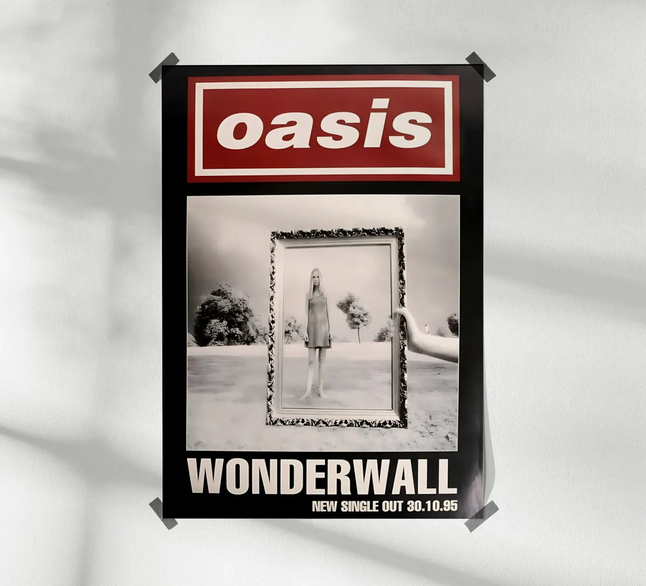 Wonderwall degli Oasis arte poster da domherrick1