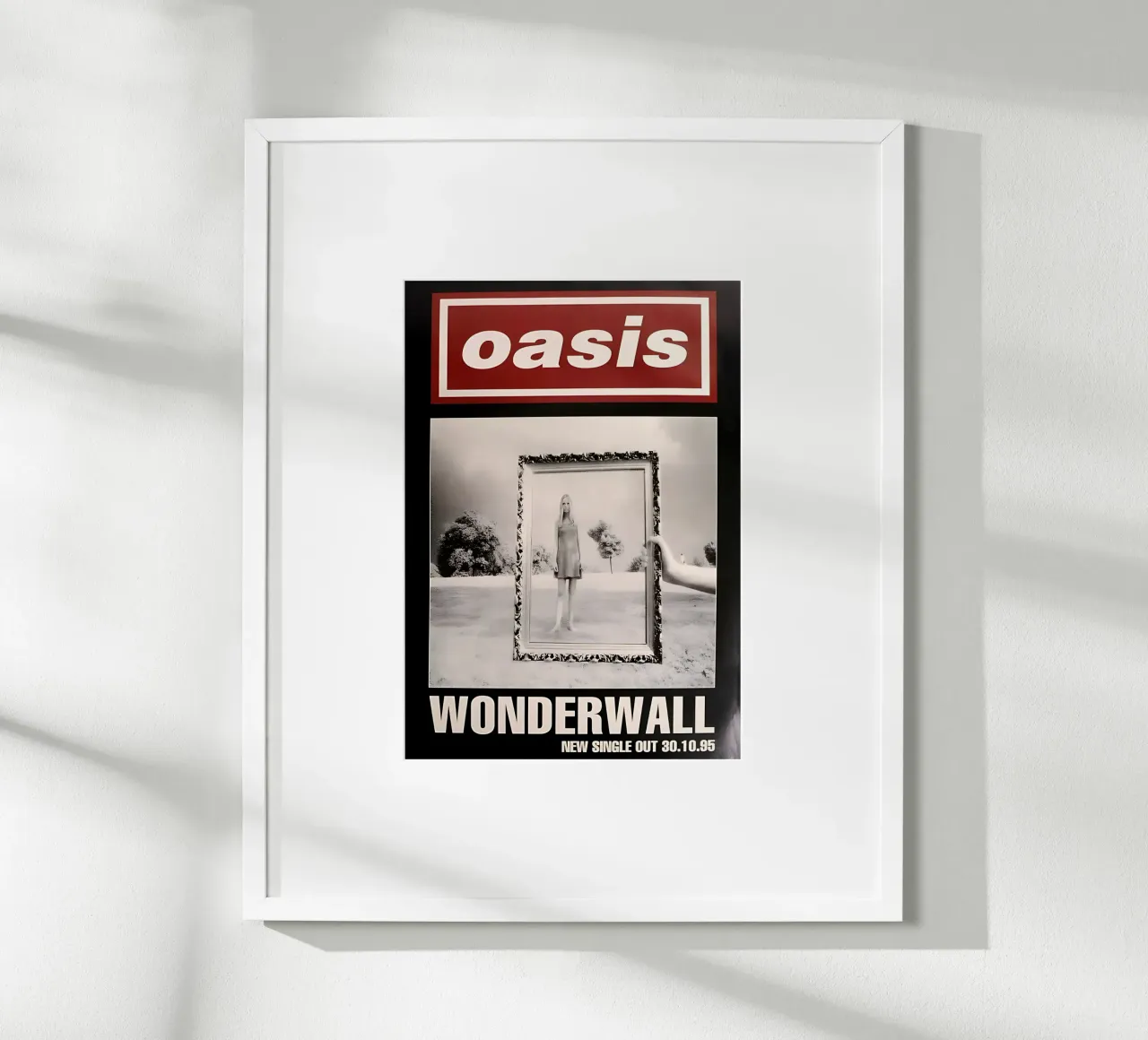 Wonderwall degli Oasis arte poster da domherrick1