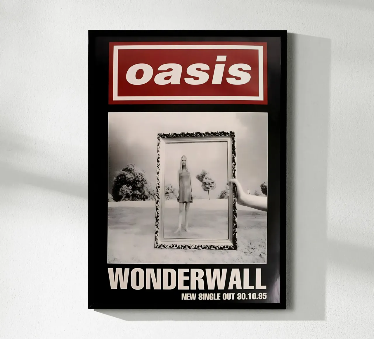 Wonderwall degli Oasis arte poster da domherrick1