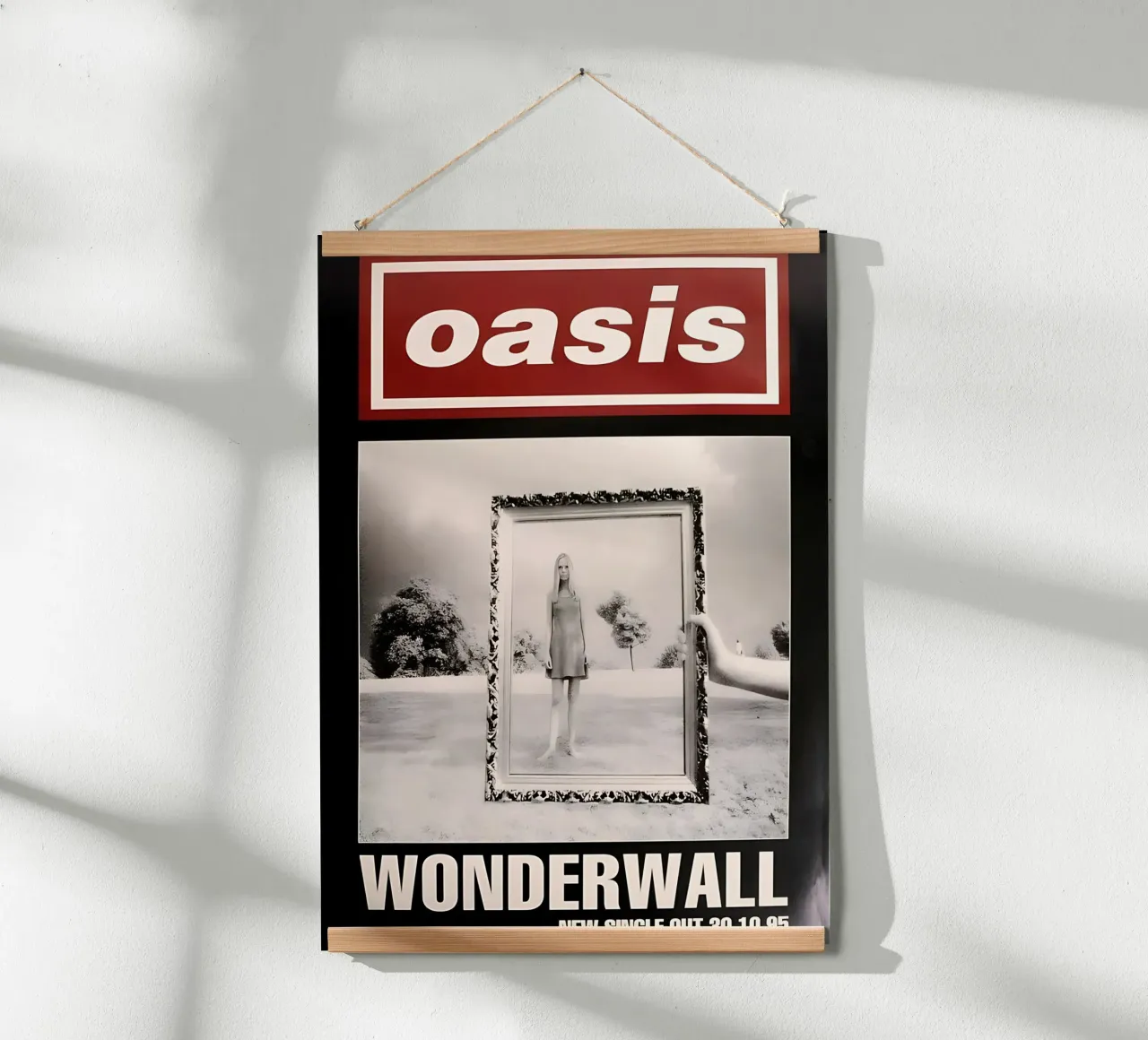 Wonderwall degli Oasis arte poster da domherrick1