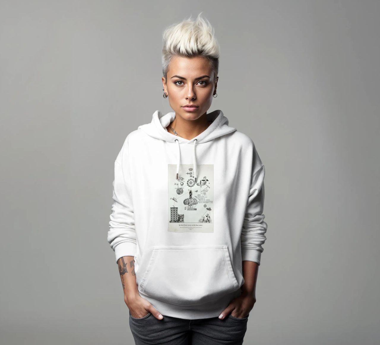 Big Bang Theory before the Bing Bang theory sudadera con capucha de Matteo Morelli