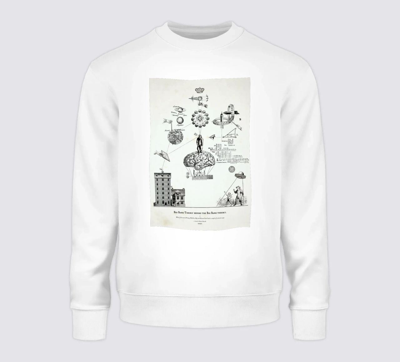 Big Bang Theory before the Bing Bang theory sudadera de Matteo Morelli