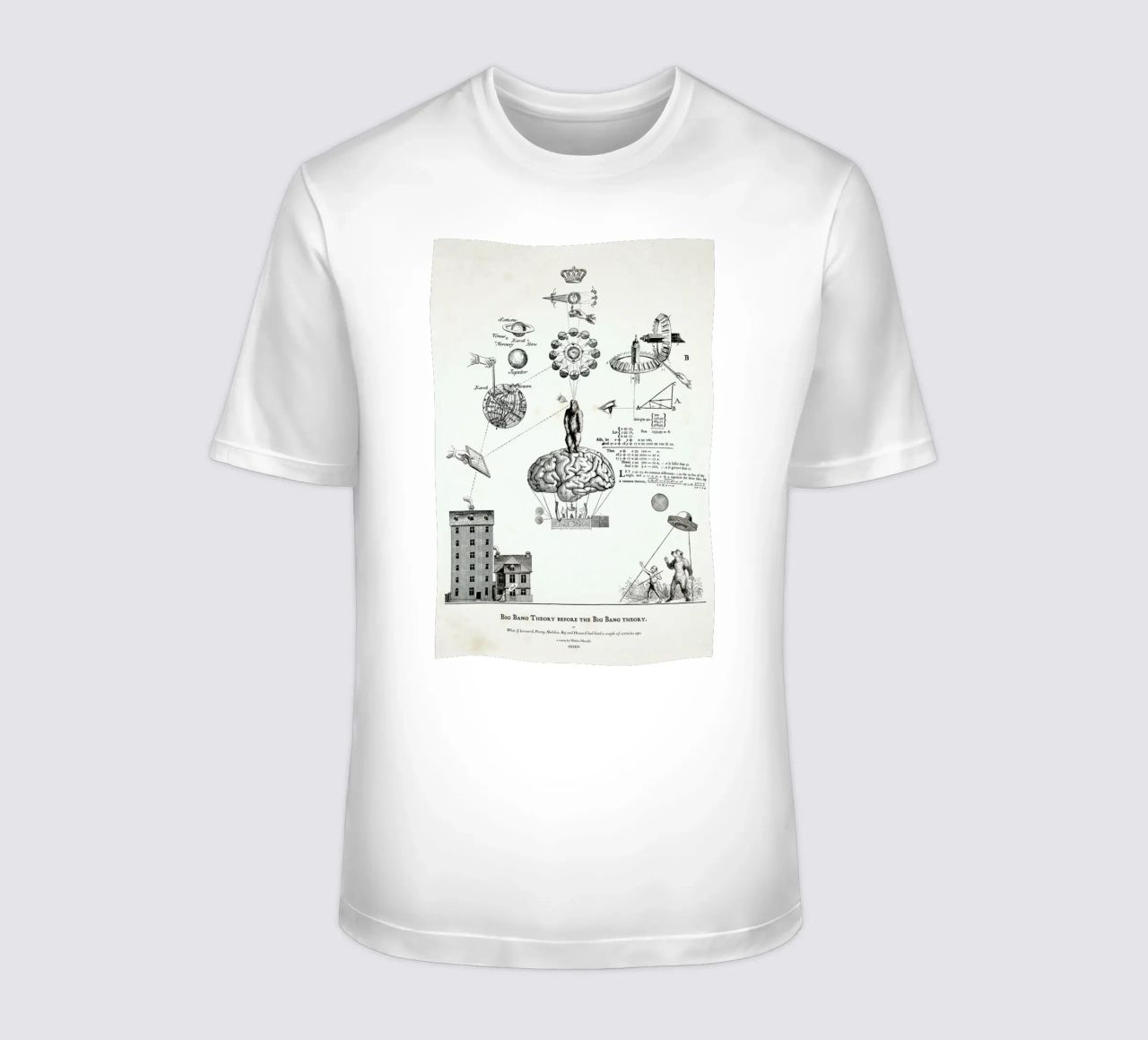 Big Bang Theory before the Bing Bang theory camiseta de Matteo Morelli