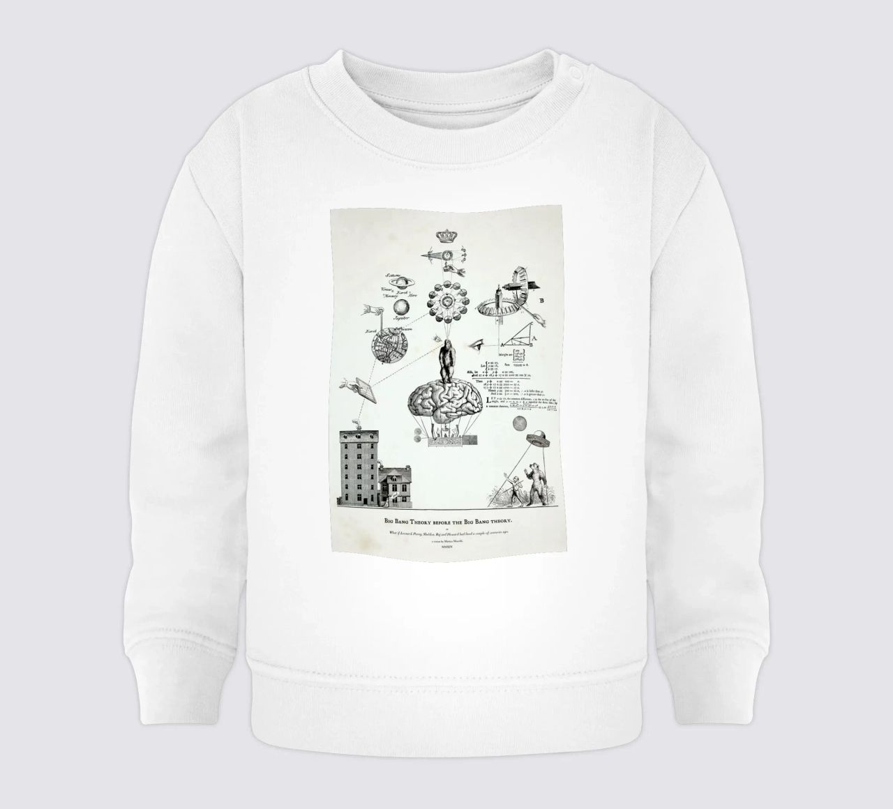Big Bang Theory before the Bing Bang theory sudadera de bebé de Matteo Morelli