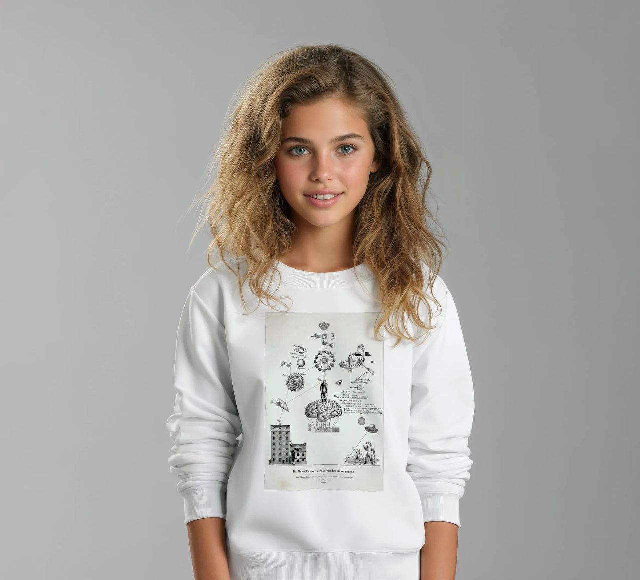 Big Bang Theory before the Bing Bang theory sudadera para niño de Matteo Morelli