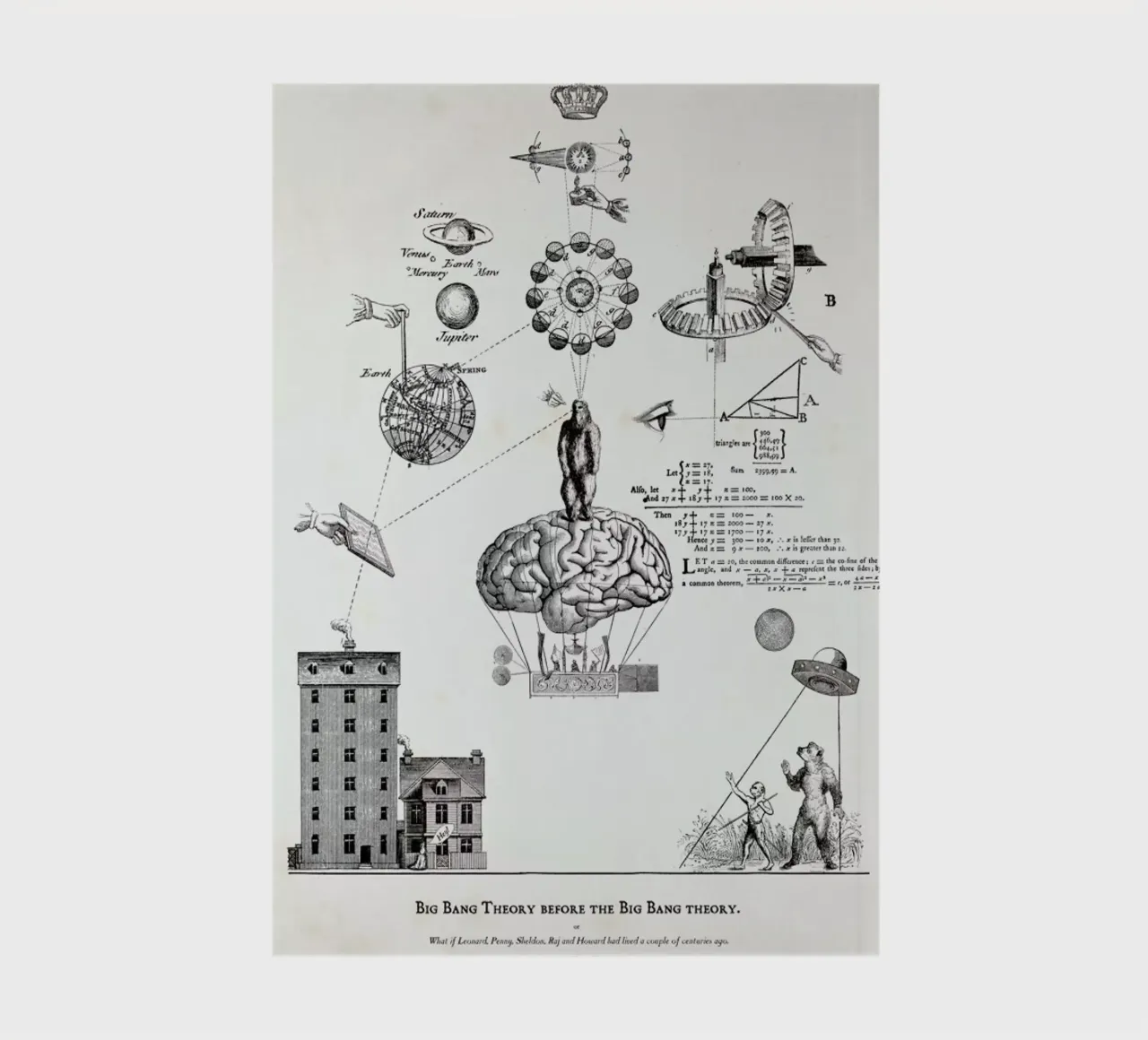 Big Bang Theory before the Bing Bang theory Notizbuch von Matteo Morelli