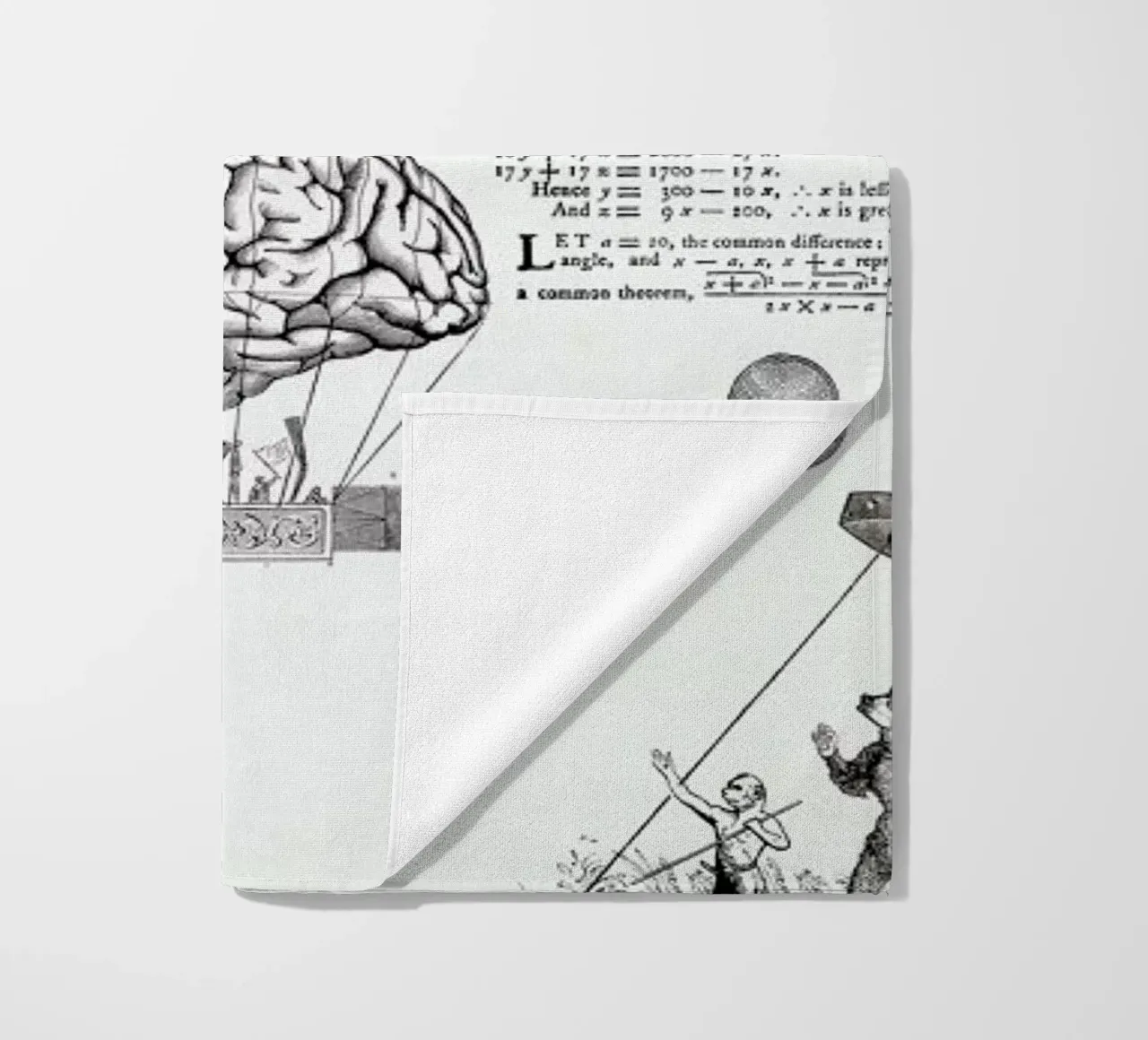 Big Bang Theory before the Bing Bang theory beach towel by Matteo Morelli