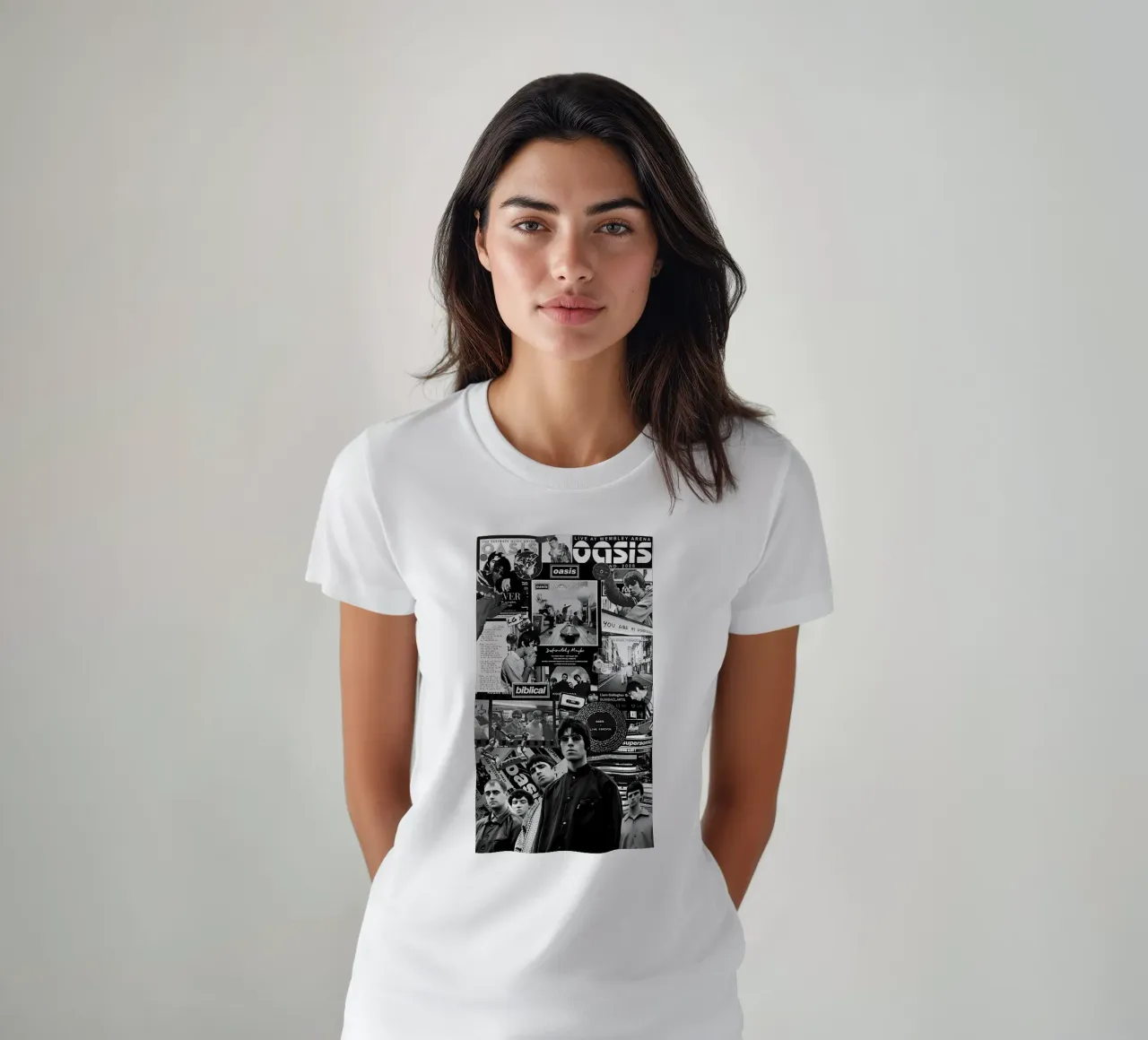 Oasi in bianco e nero t-shirt da domherrick1