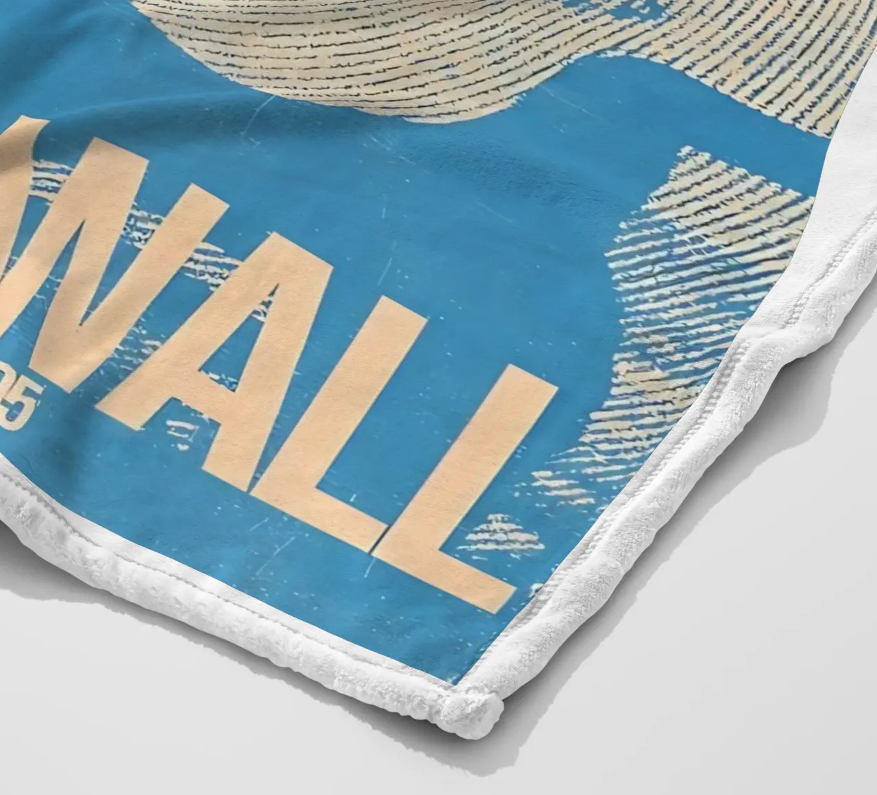 Oasis Wonderwall in blu coperta in pile da domherrick1